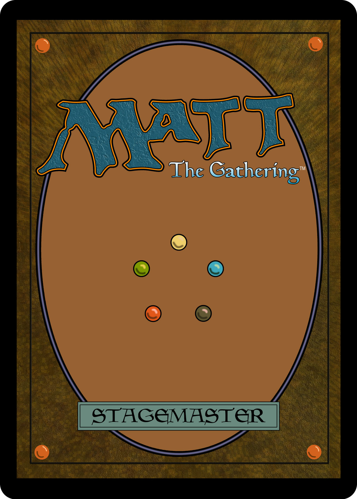 Matt: The Gathering Card Back