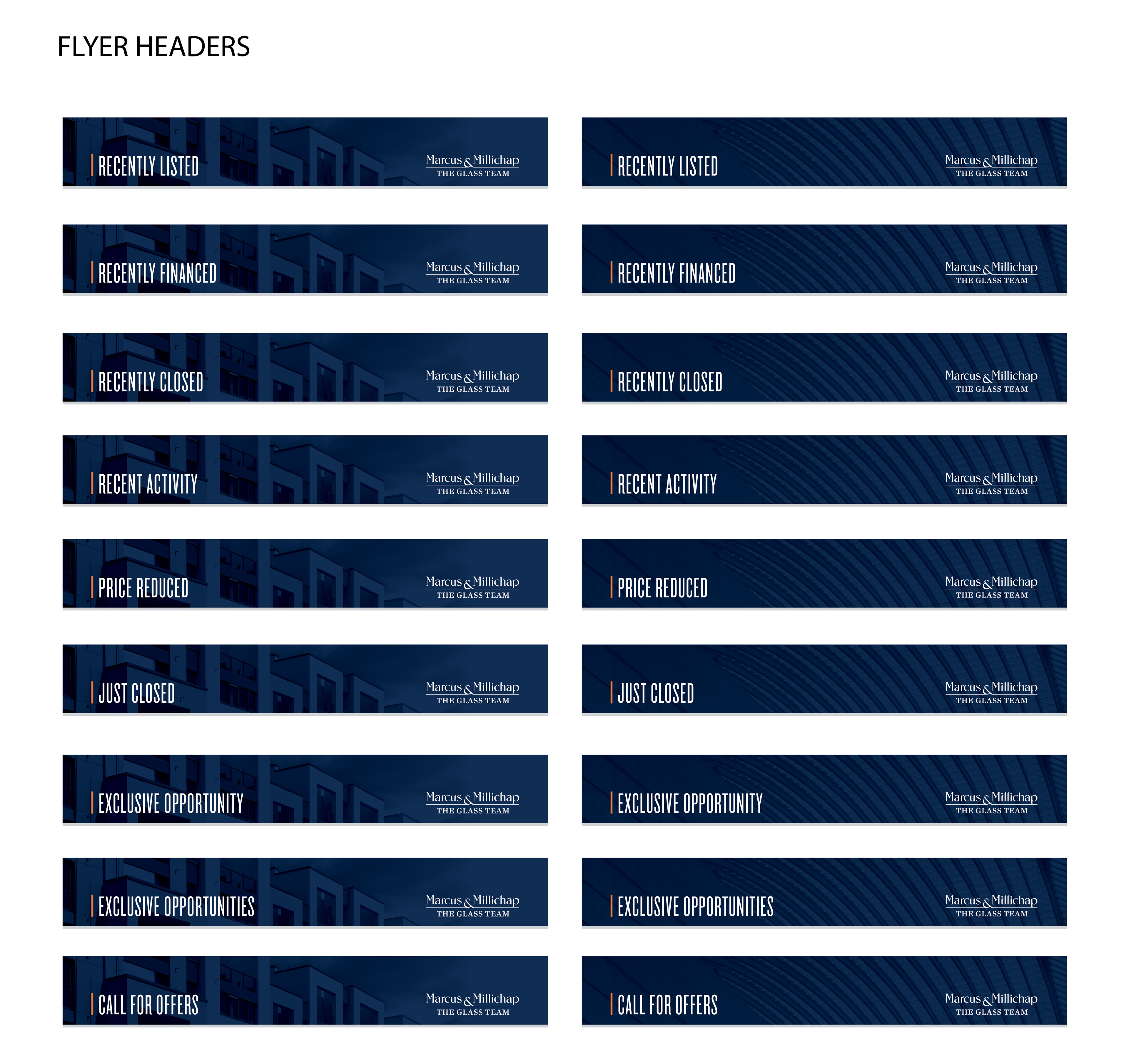 Flyer Headers