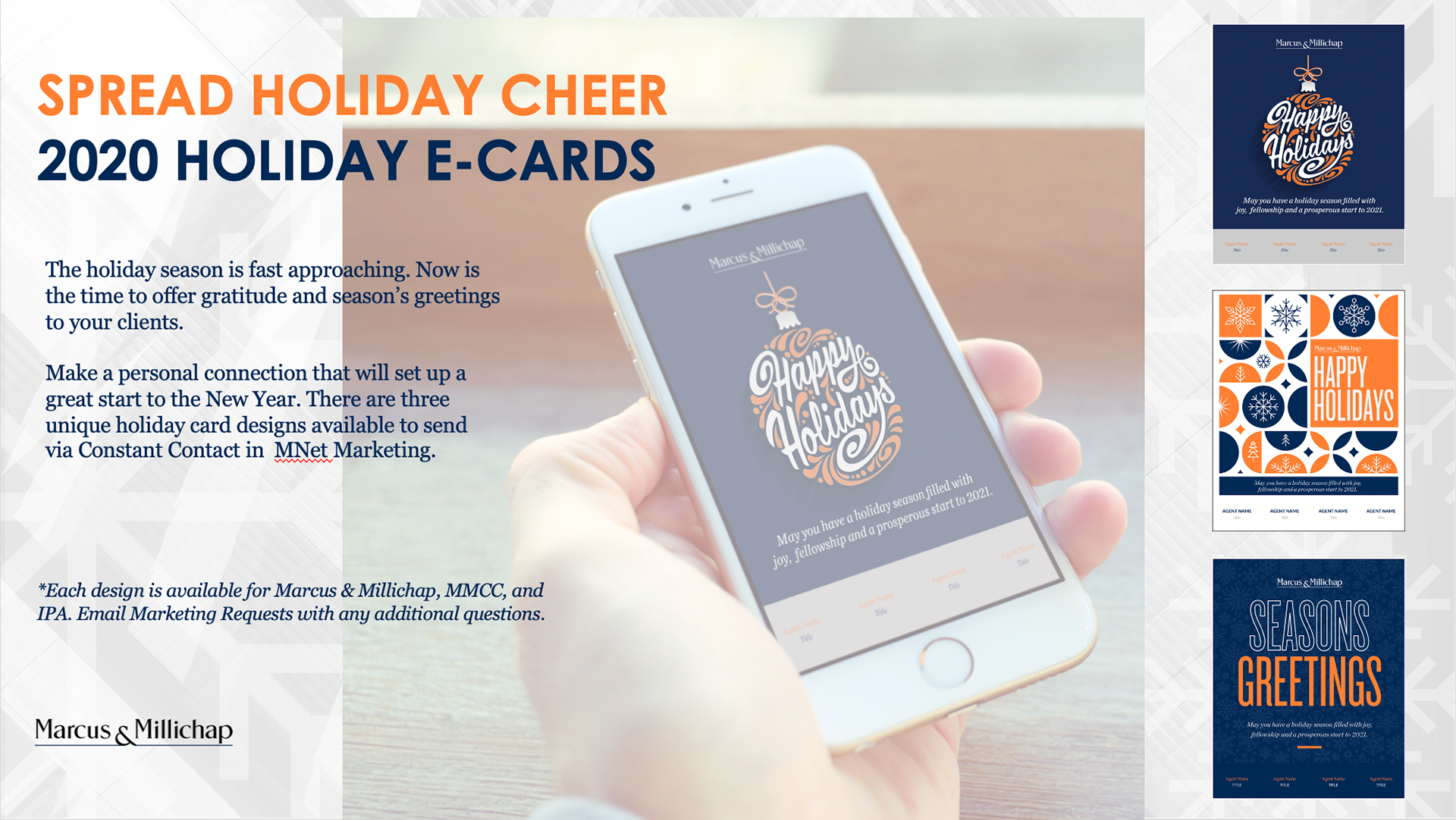 2020 Holiday Card Sales Meeting Slide