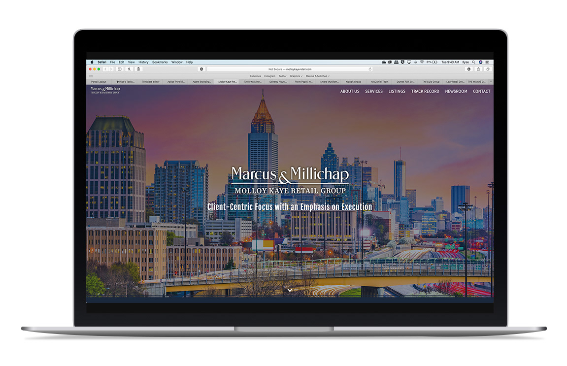 Molloy Kaye Retail Group Logo + Website