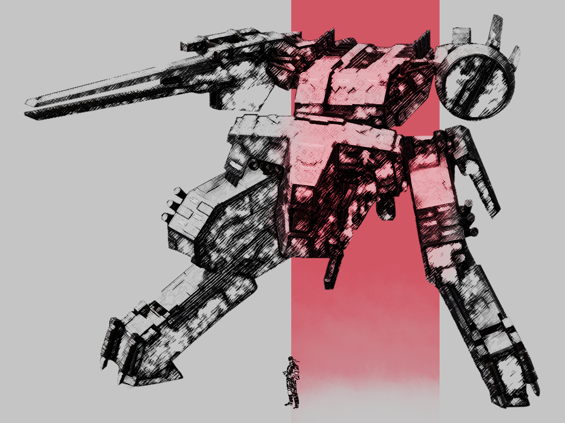 Metal Gear Rex Rendition 1