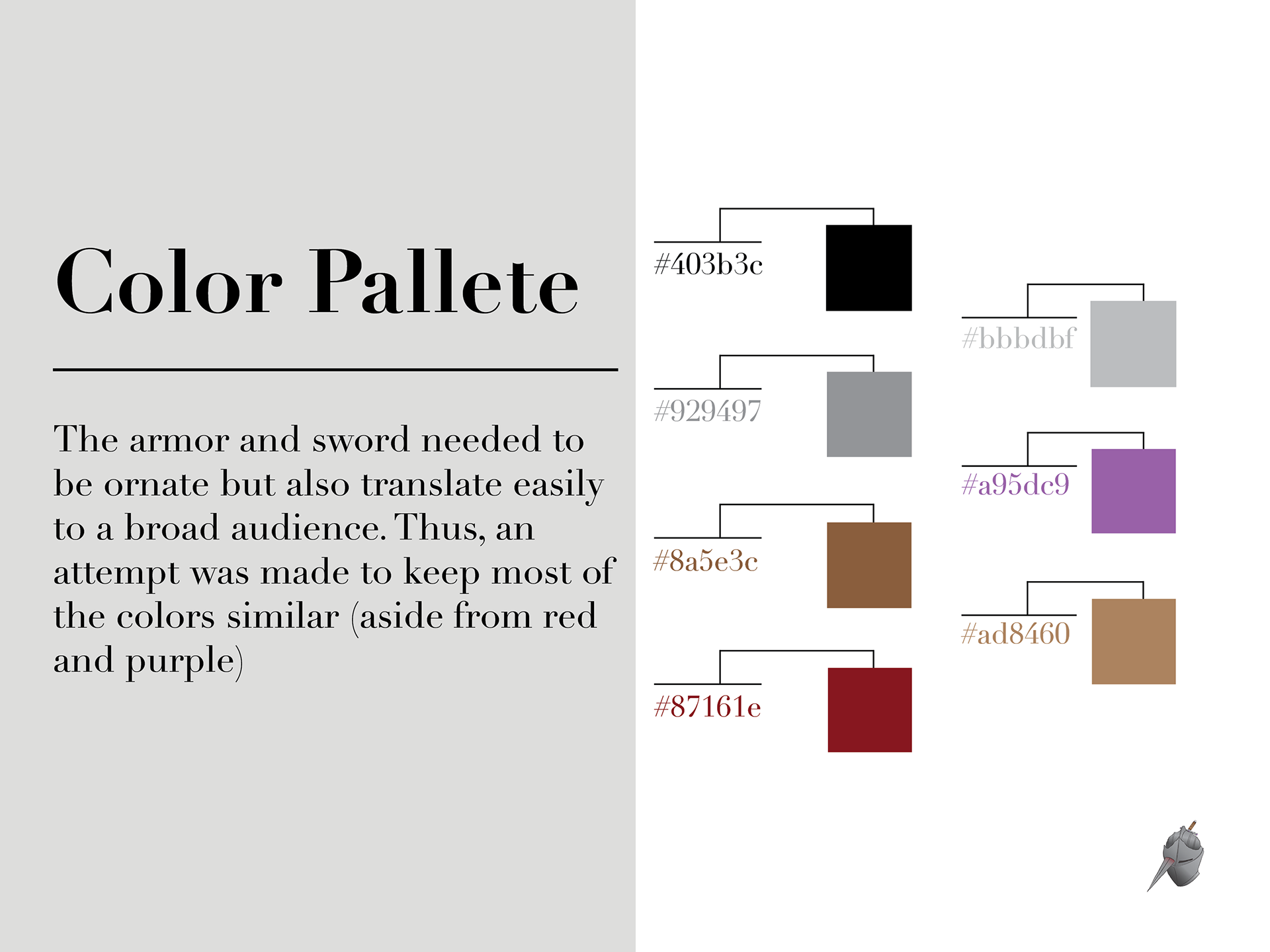 Color Rationale