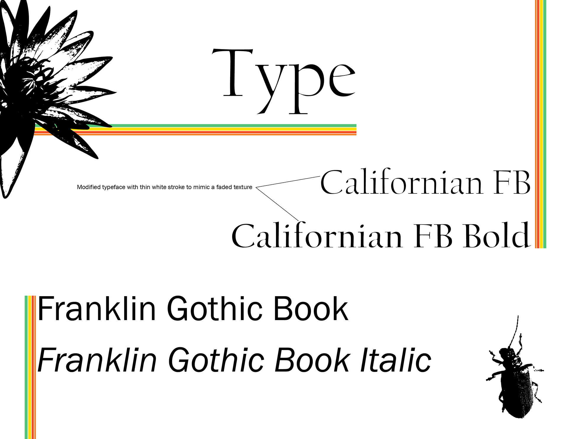Typography Rationale