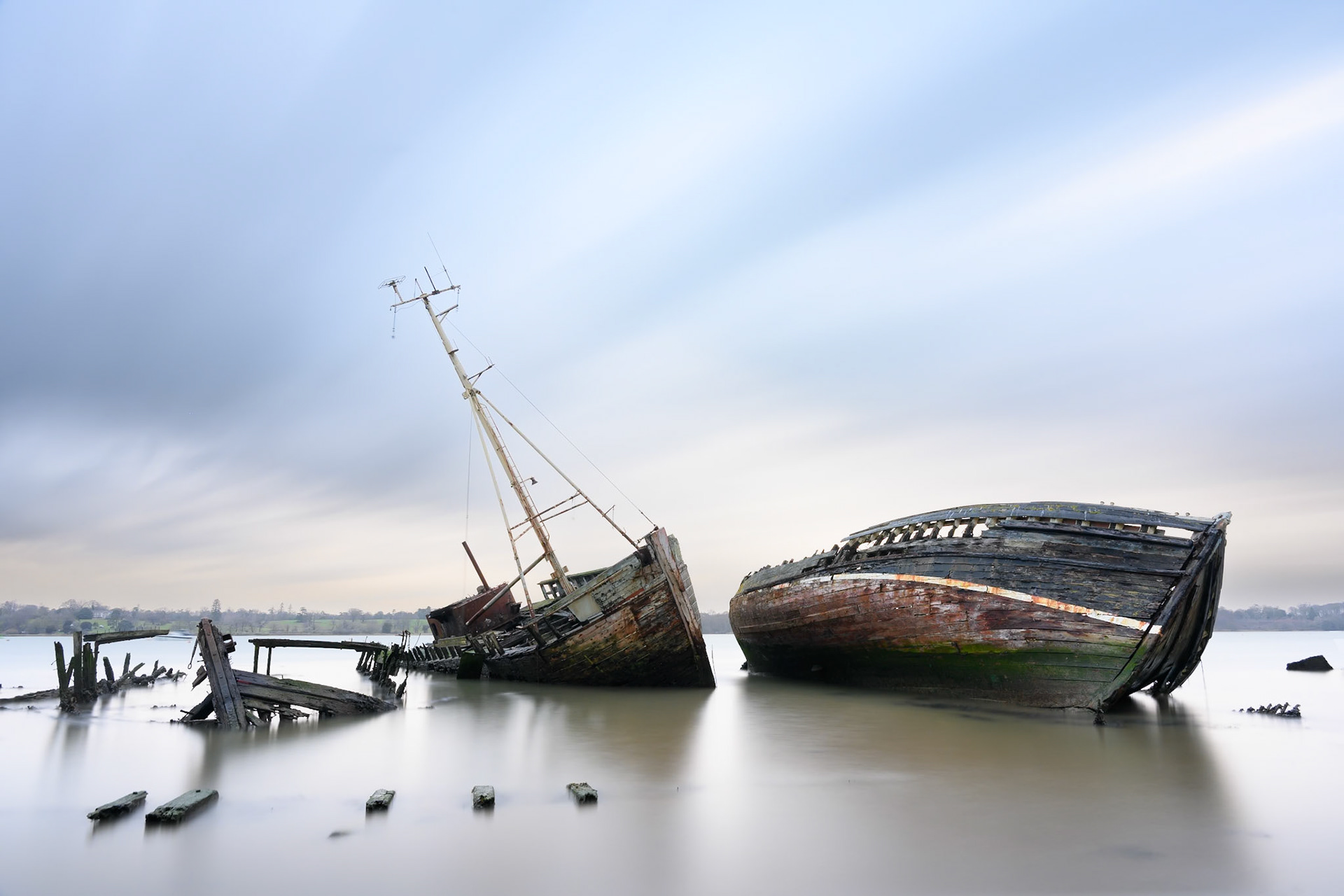 Pin Mill Boat Graveyard