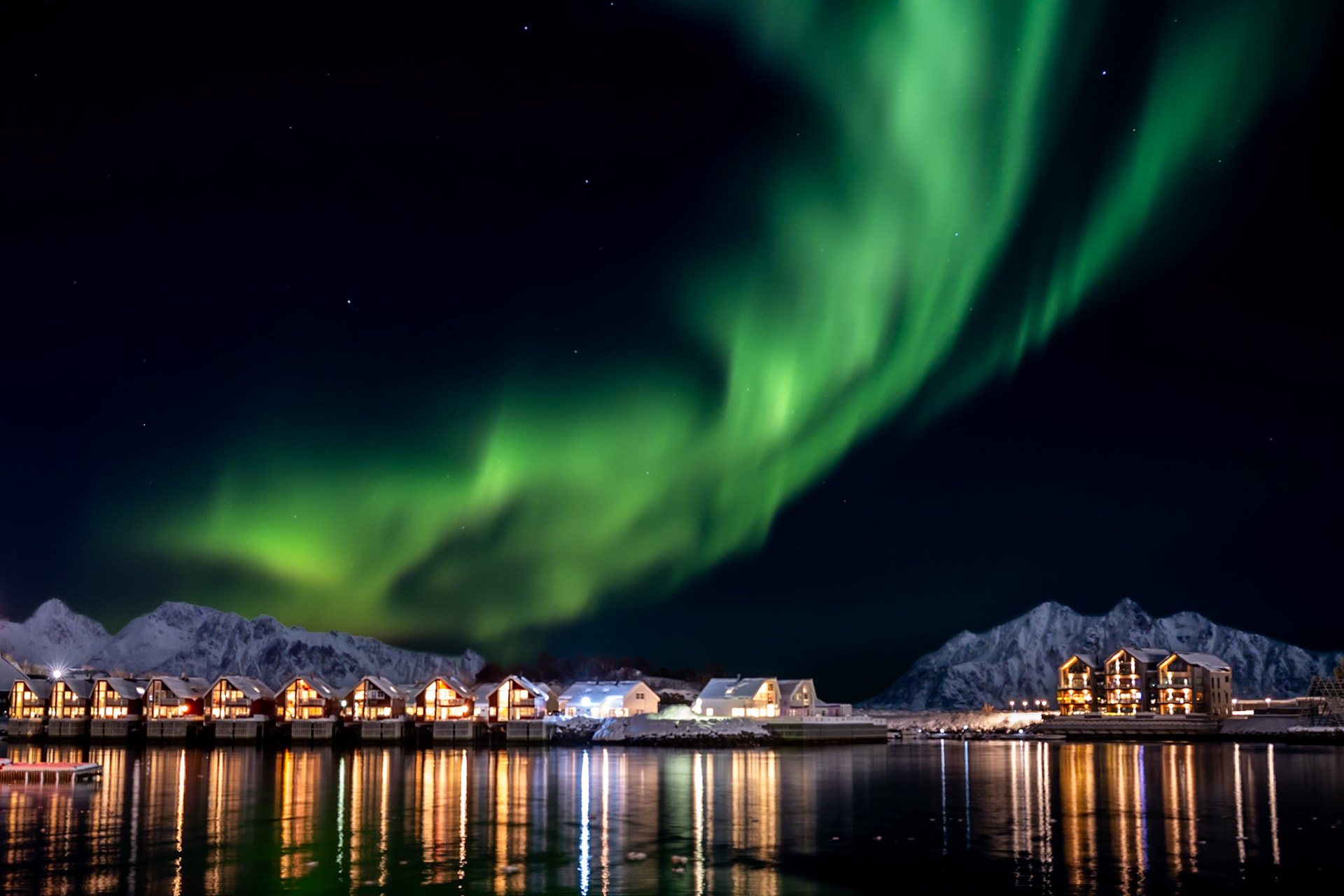 Aurora Borealis in Svolvaer