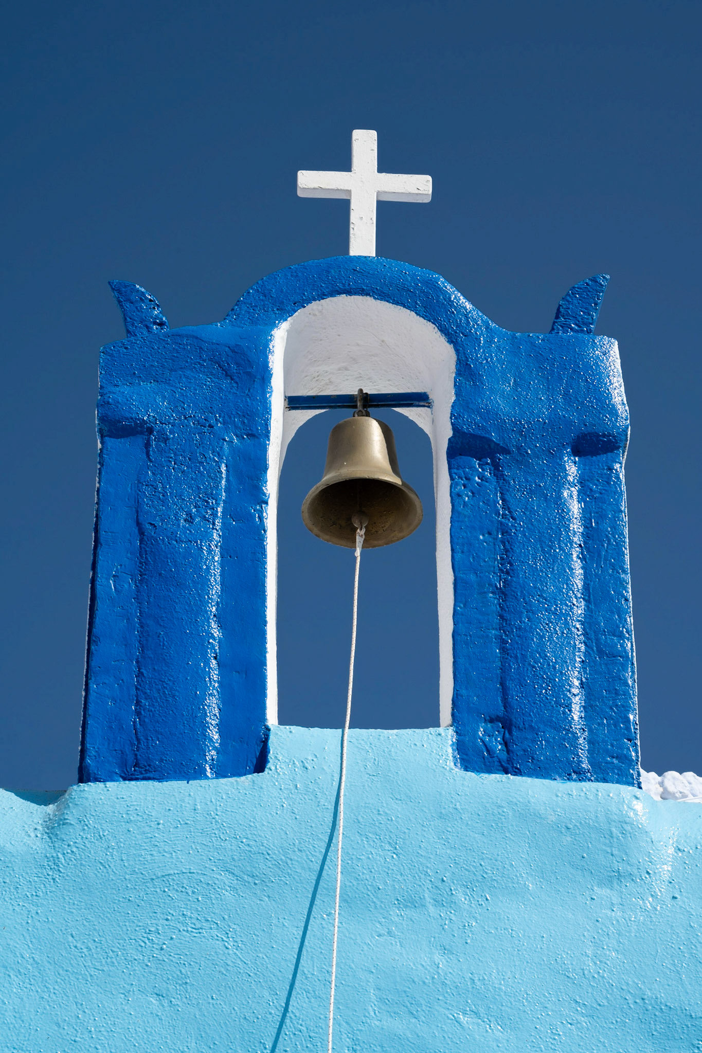 Church Bell in Oia, Santorini, Greece