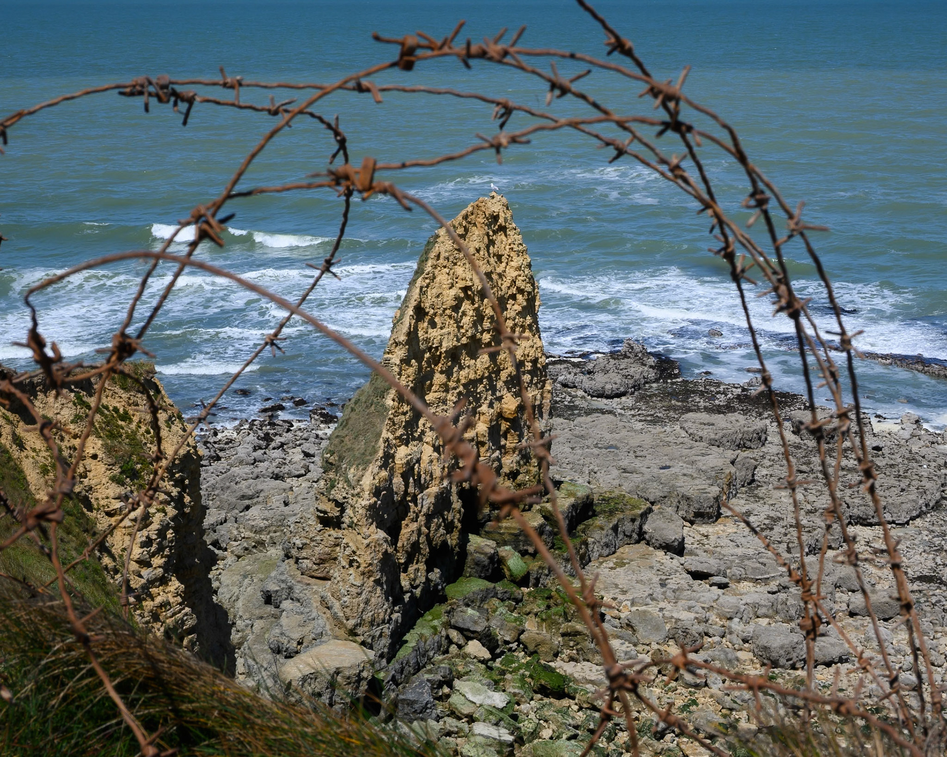 The Pointe du Hoc