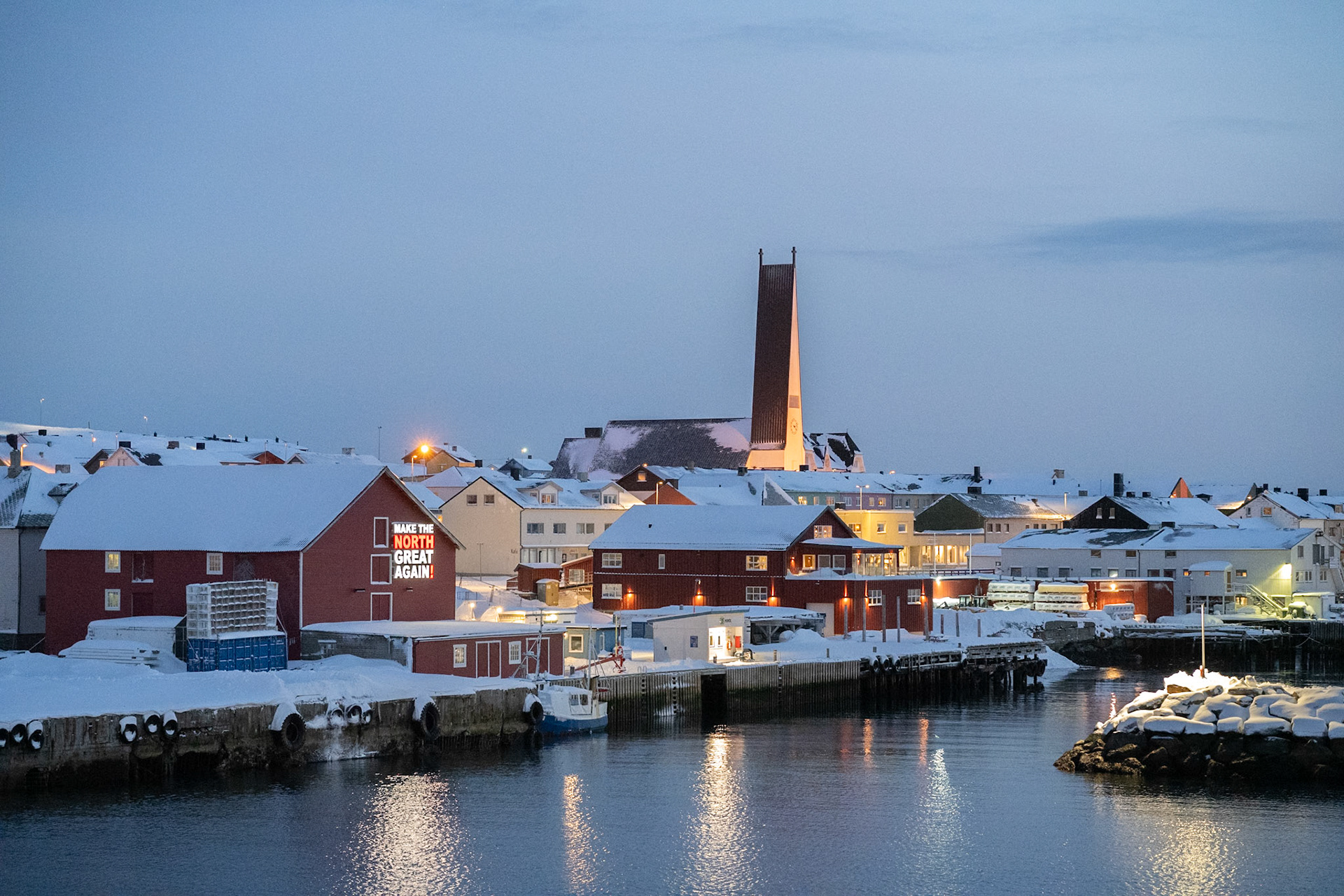 The port at Vardø