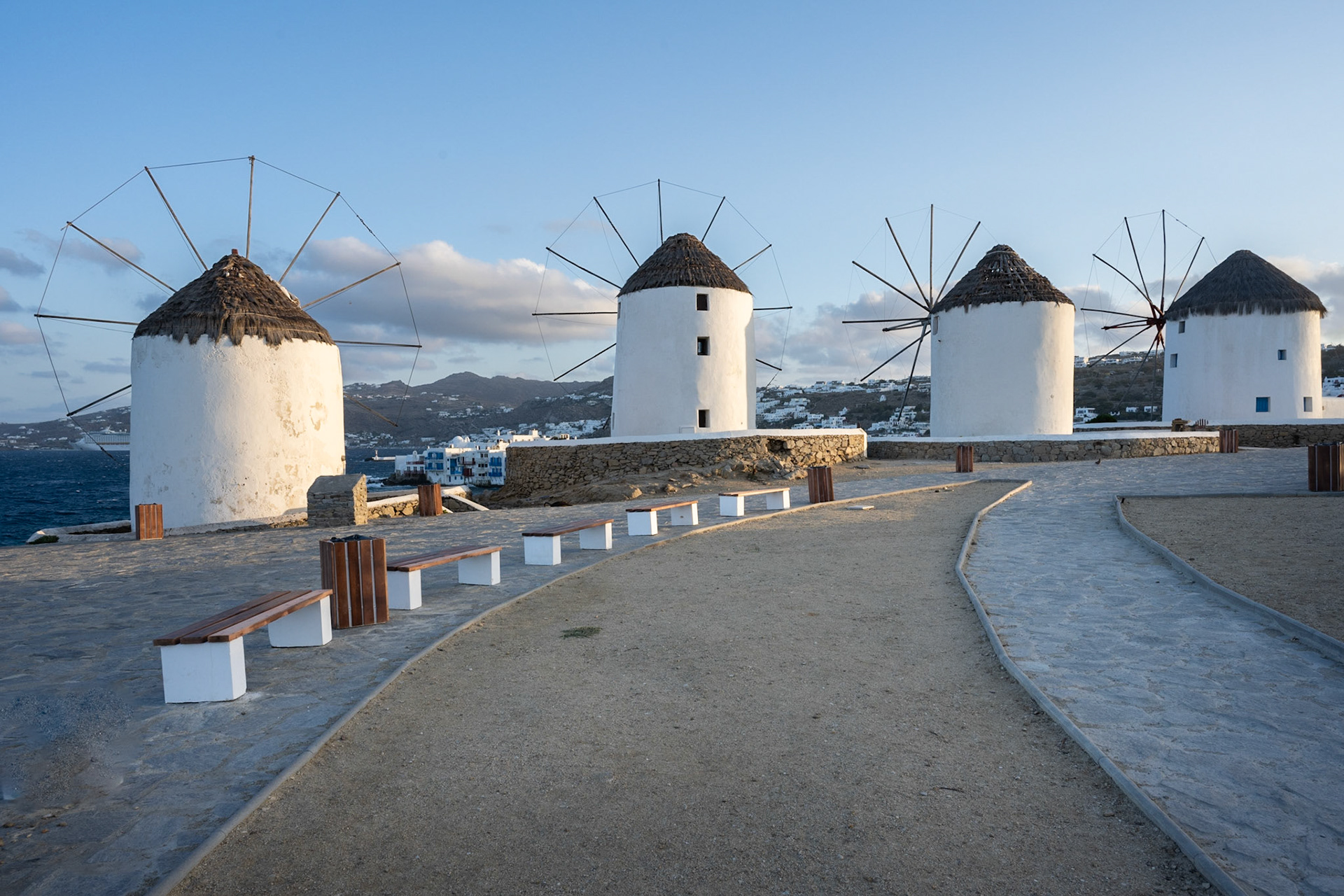 Windmills in Mykonos