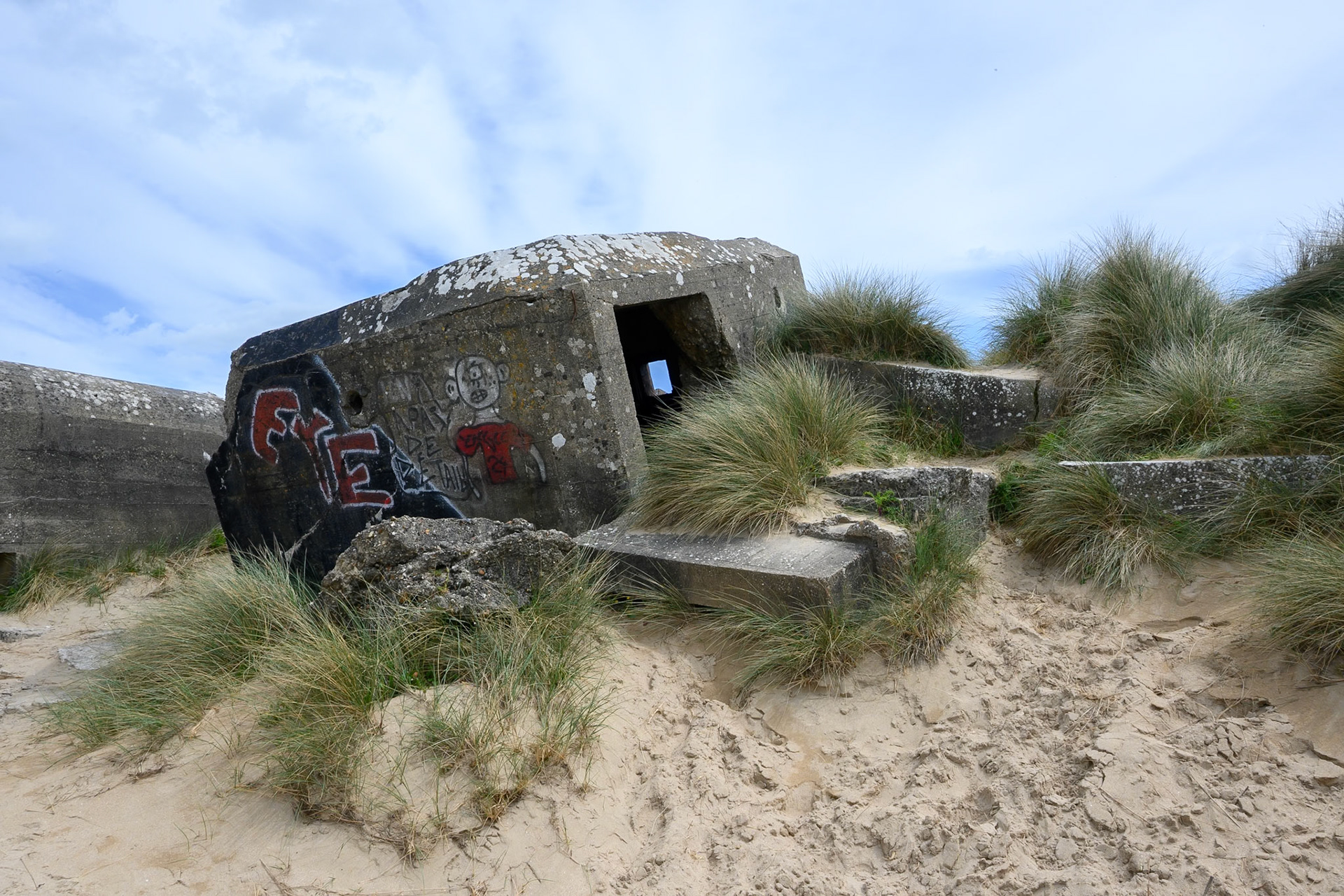 Strongpoint Widerstandsnest WN10 near Hameau Mottet