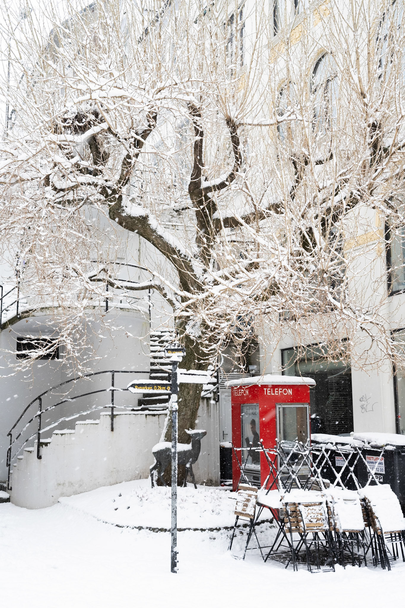 The phone box, Ålesund