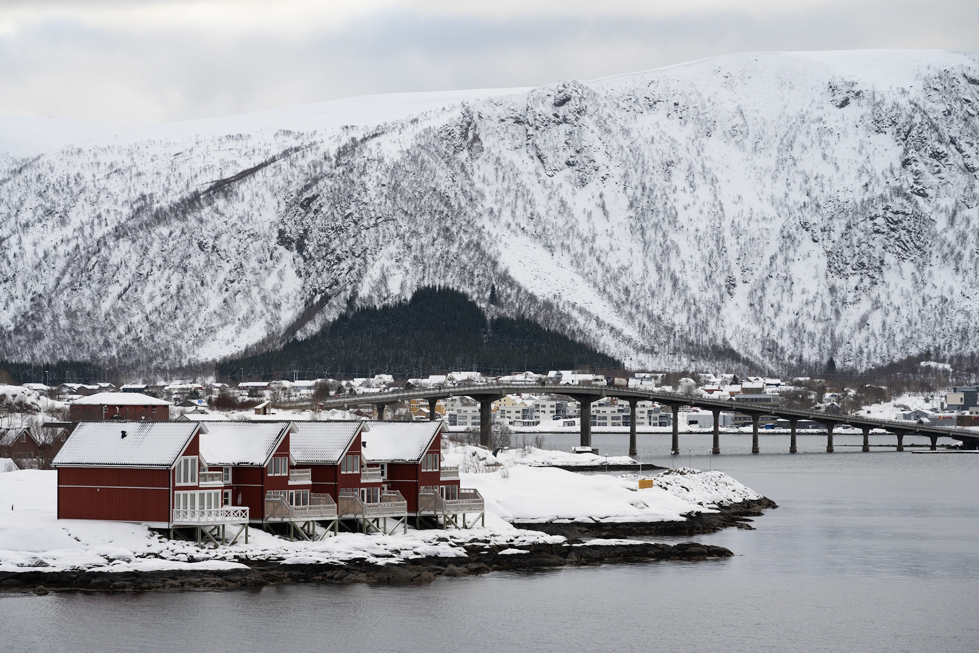 Coming into Stokmarknes