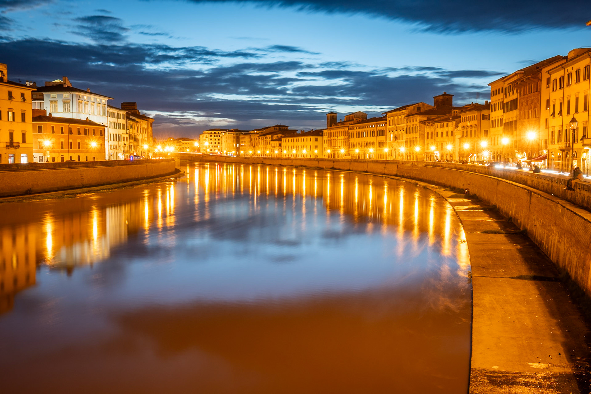 Pisa in the Blue Hour