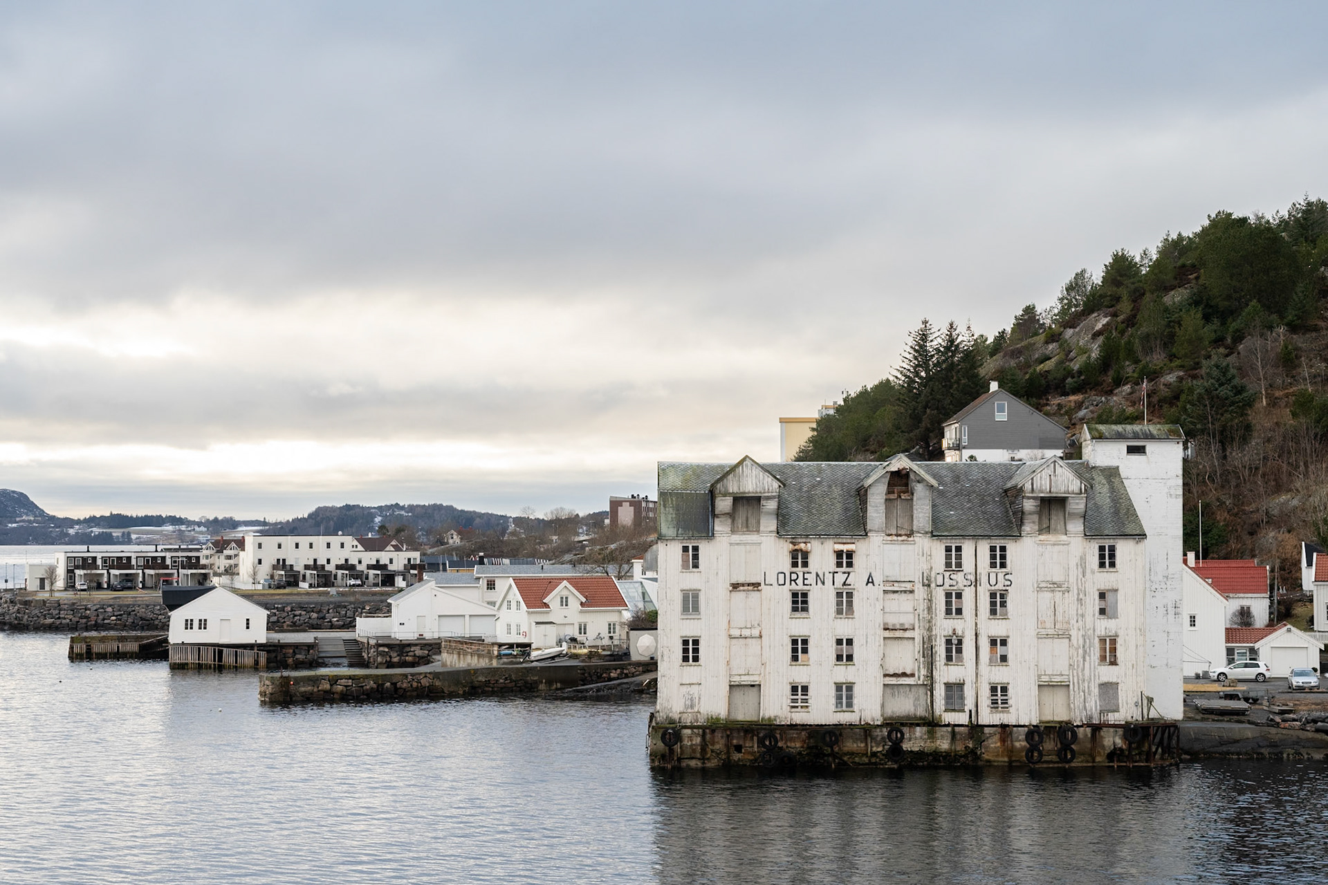 Coming into Kristiansund