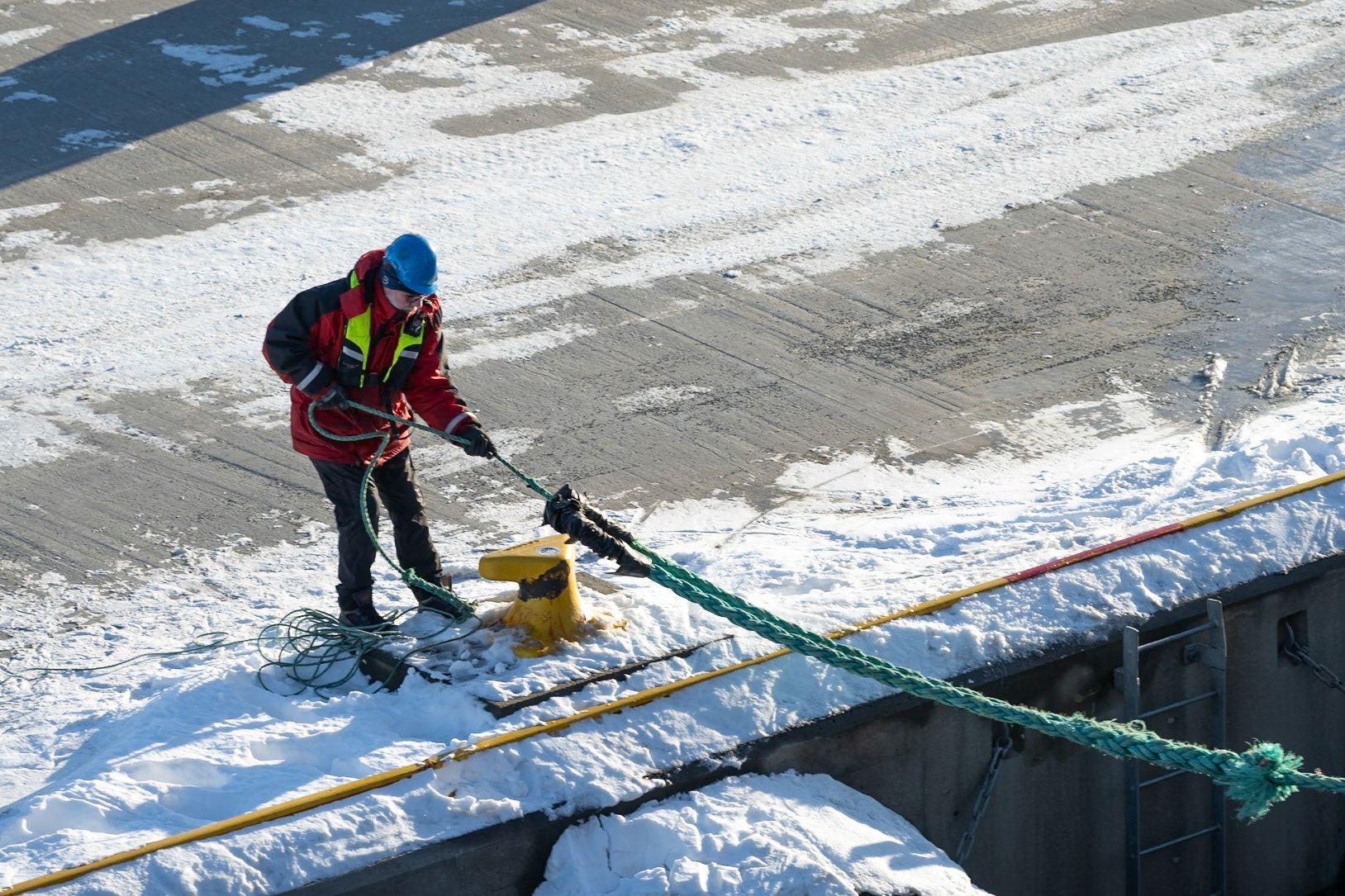 Tying up in Bodø