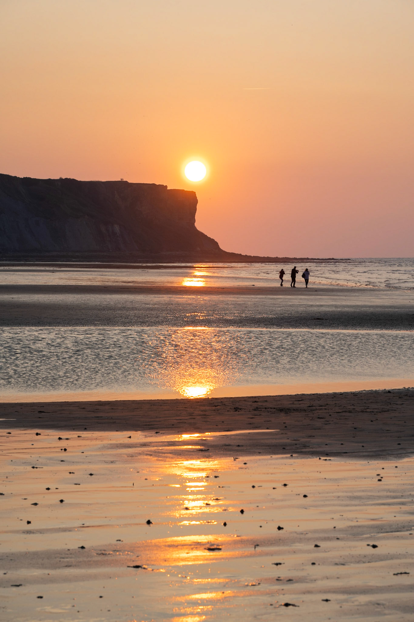 Sunset at Arromanches-les-Bains, Normandy