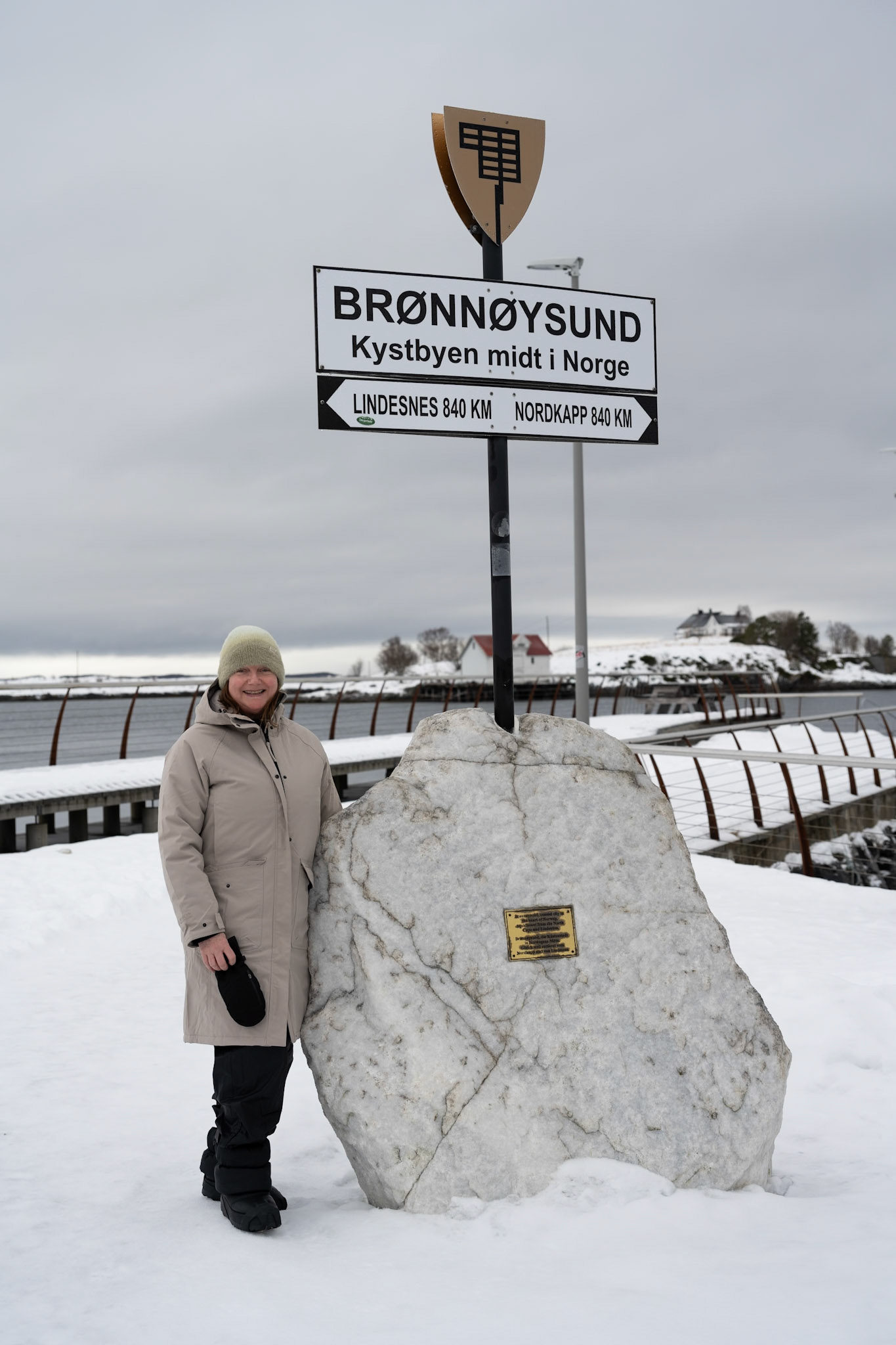 Mid point of Norway, Brønnøysund,