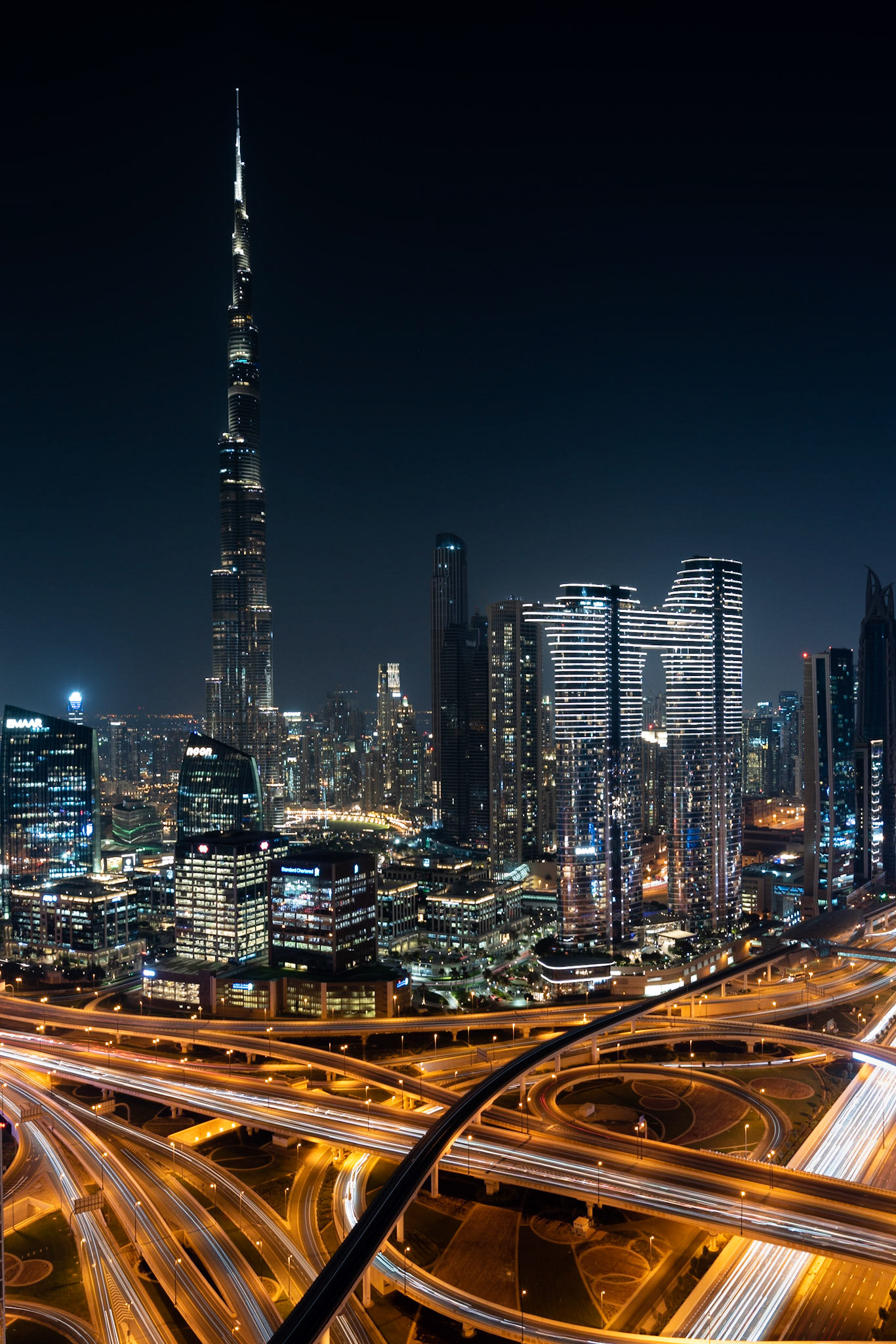 Road Intersection in Dubai