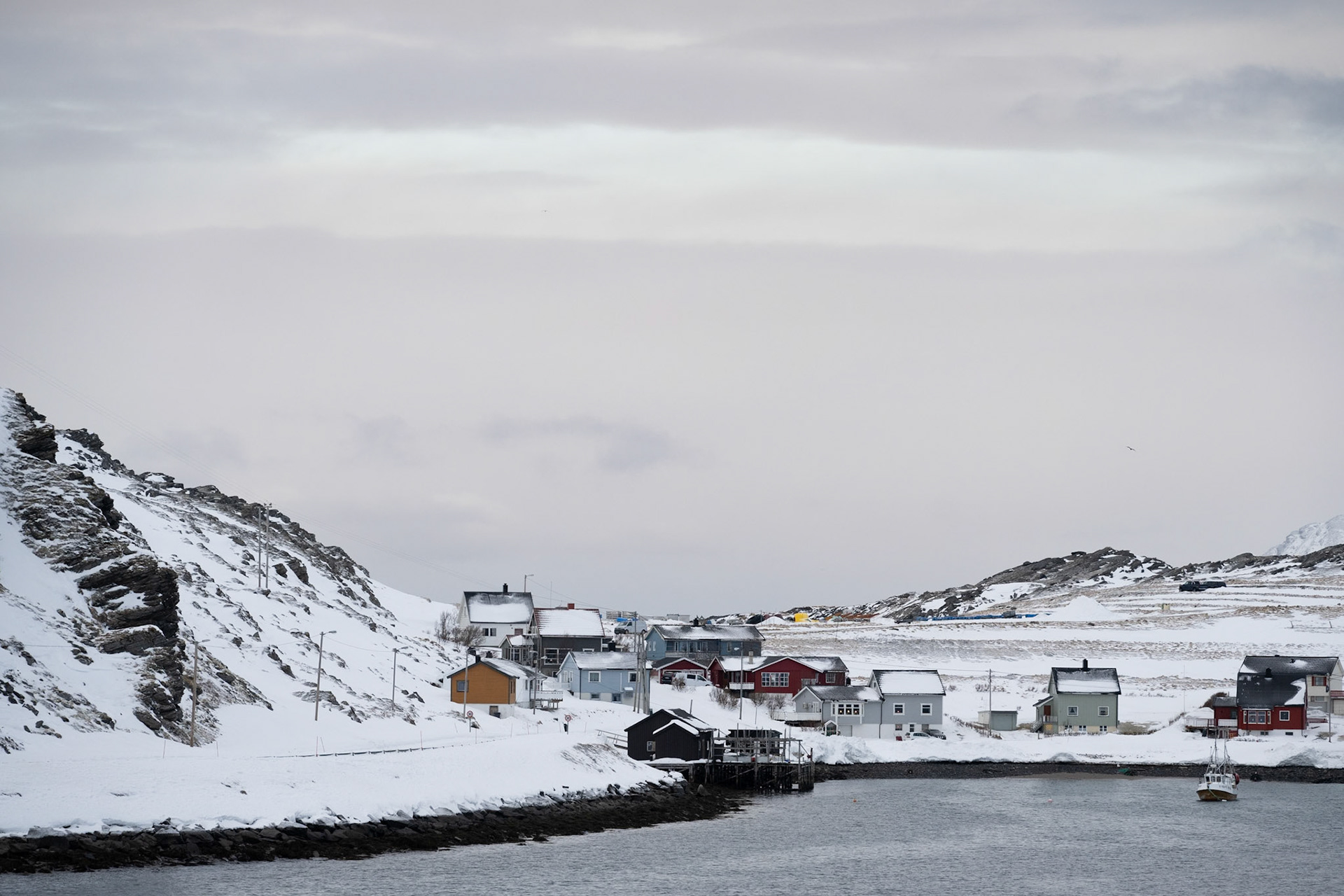 Houses at Havøysund