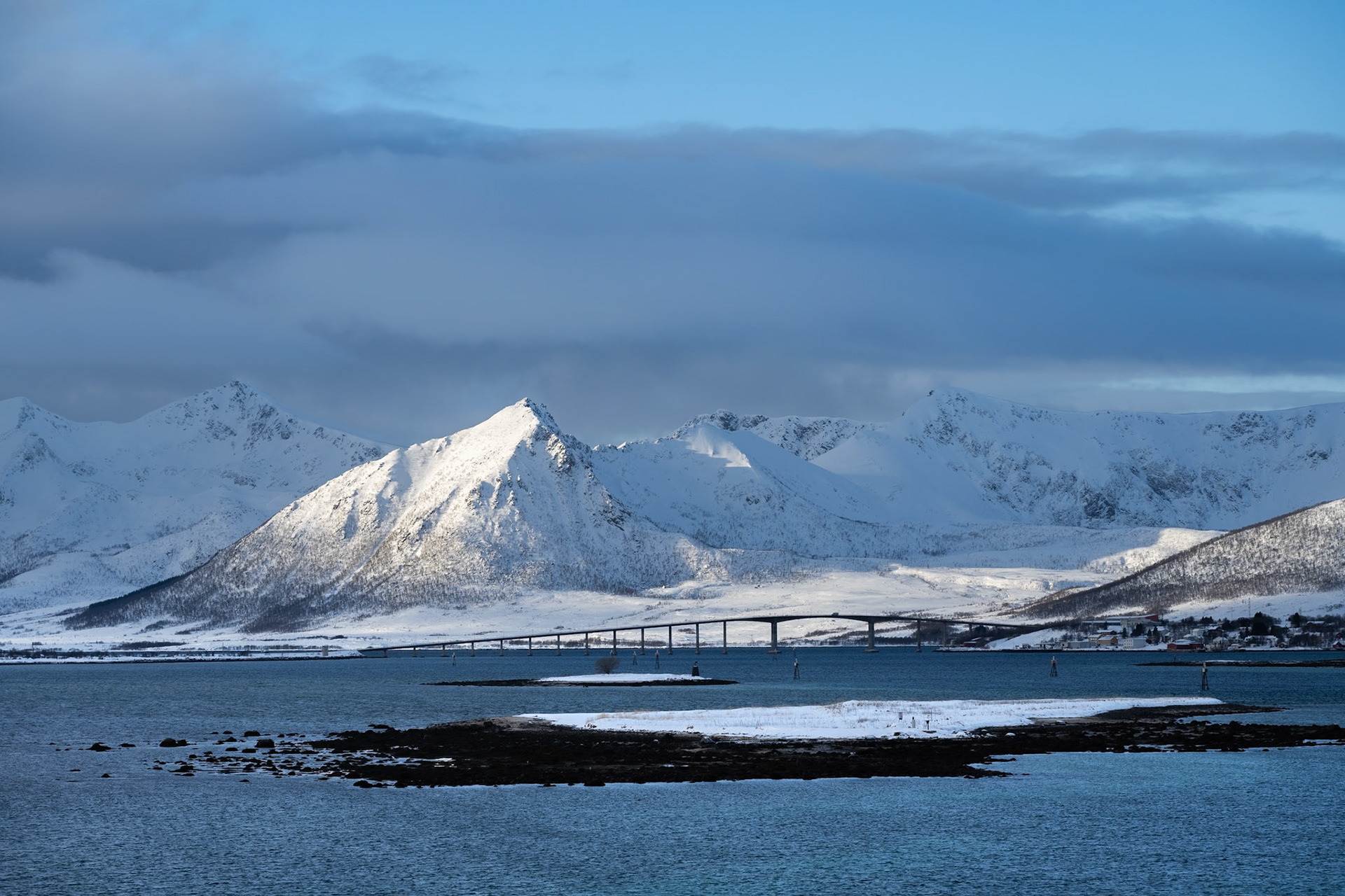 Bridge near Risøyhamn
