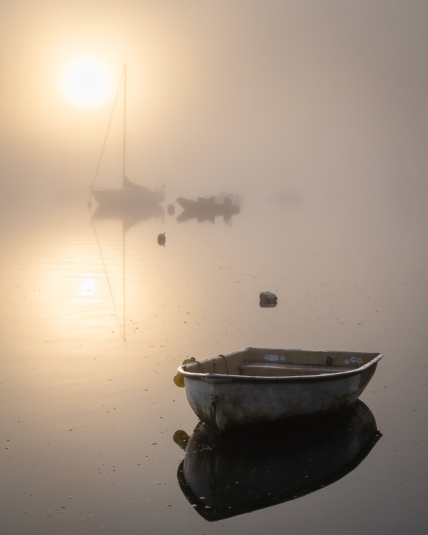Misty morning, Waldringfield