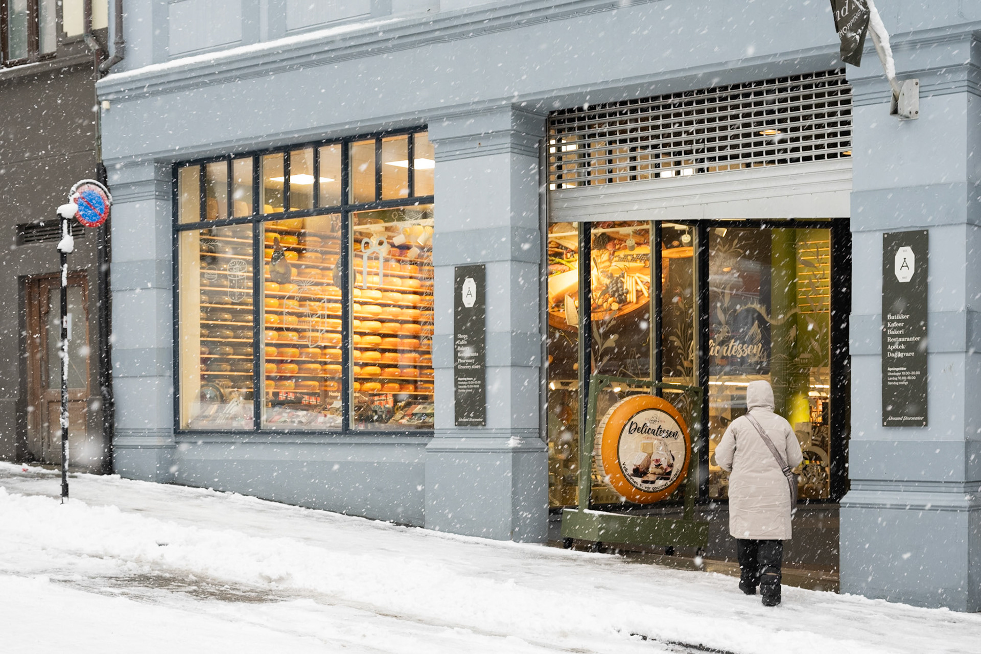 The cheese shop, Ålesund
