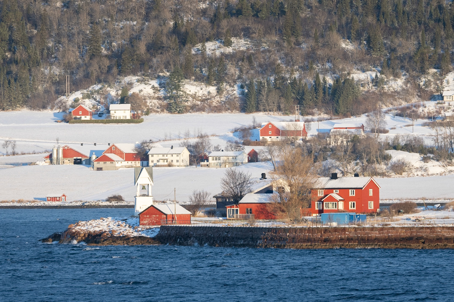 Coming into Trondheim