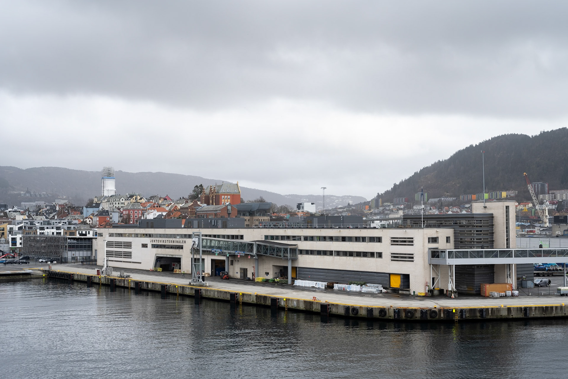 The Hurtigruten terminal, Bergen