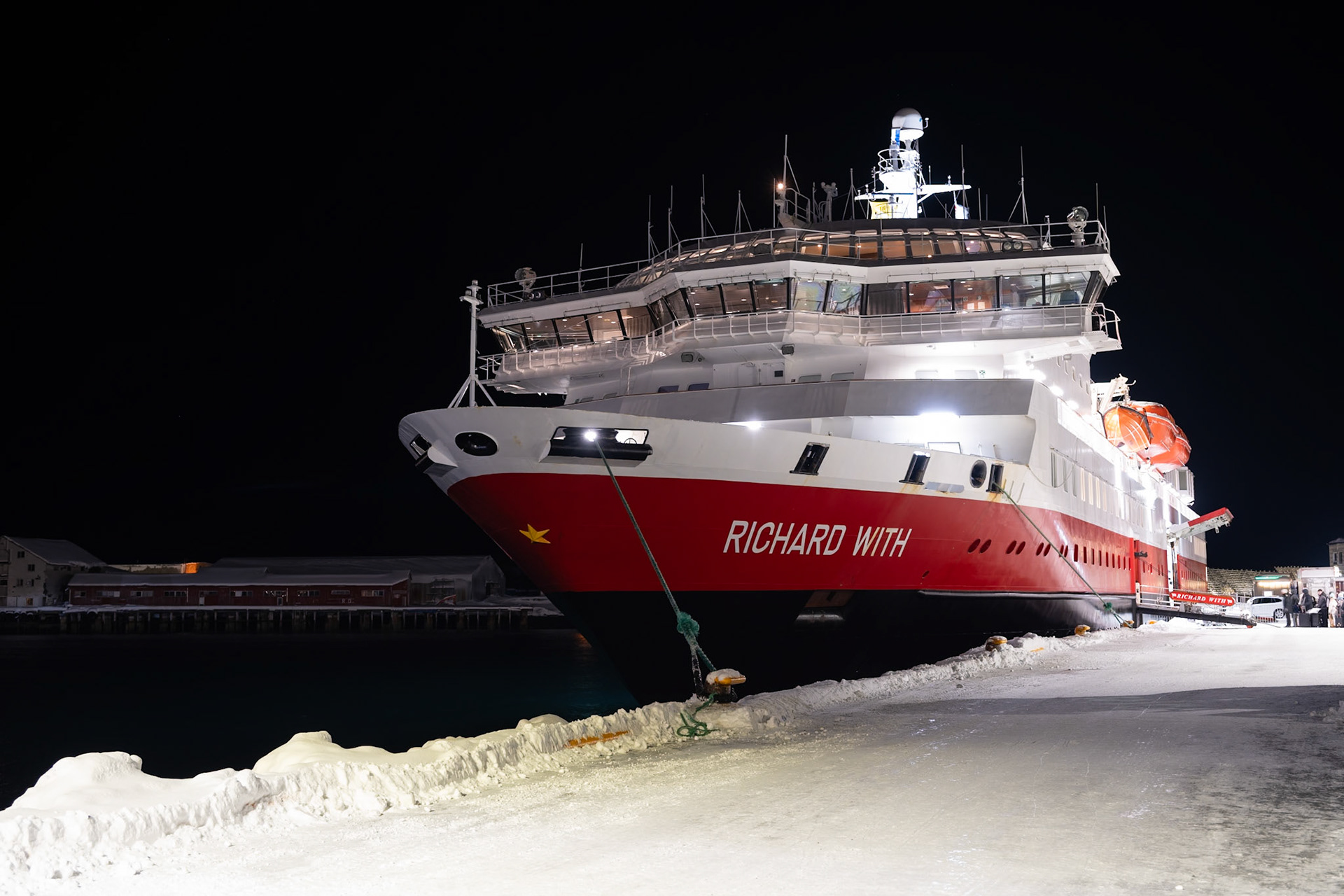 Docked at Svolvaer