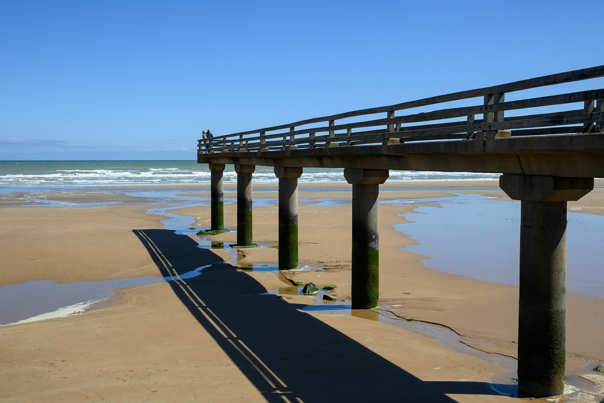 Pier at Vierville-sur-mer