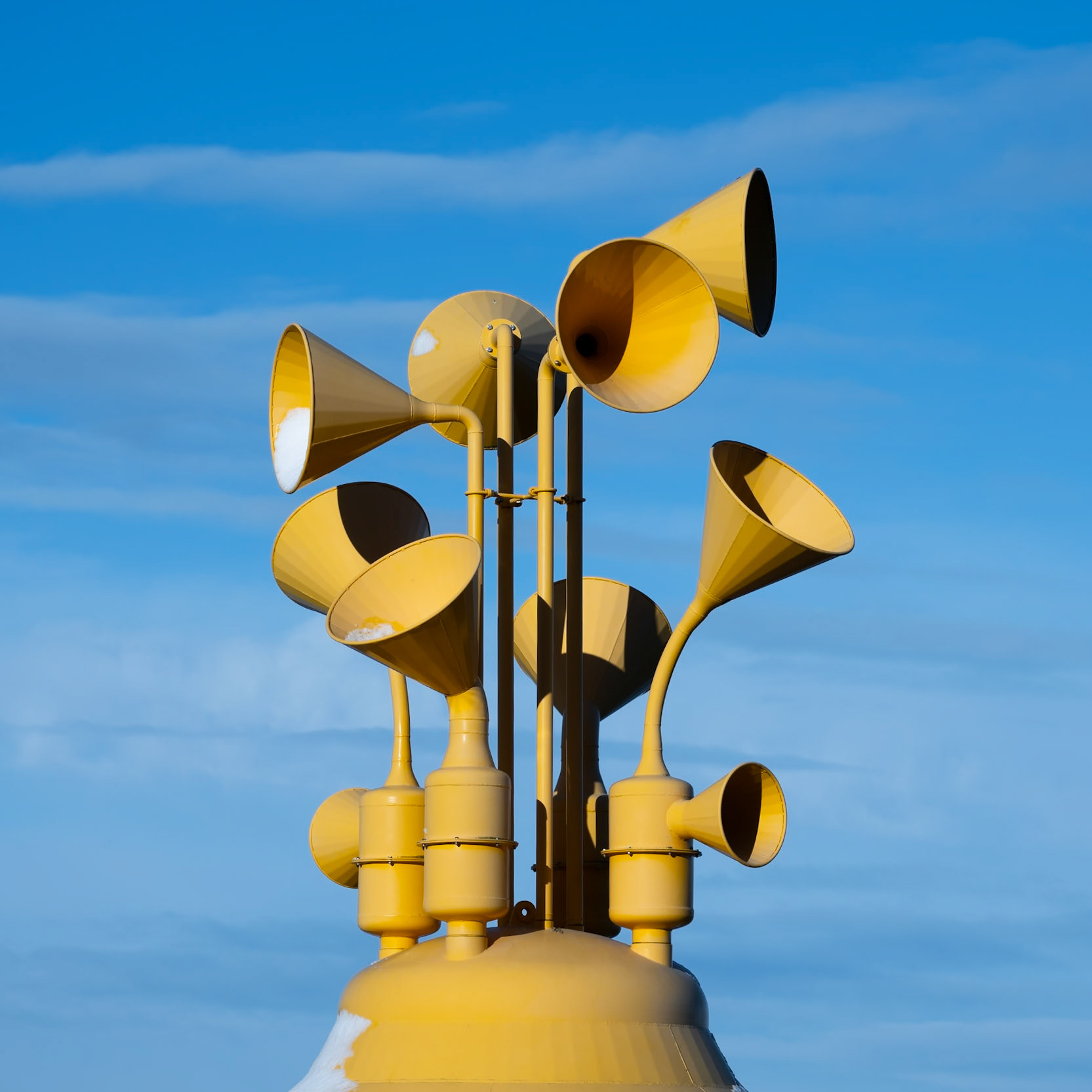 Sculpture "What does the Fjord Say", Trondheim