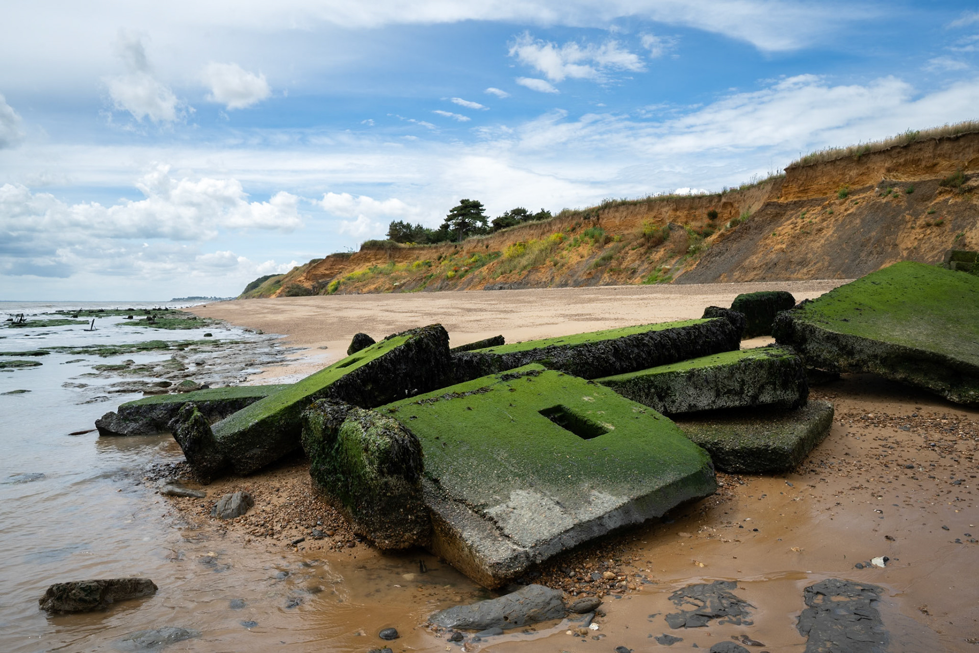Collapsed Pillbox, East Lane