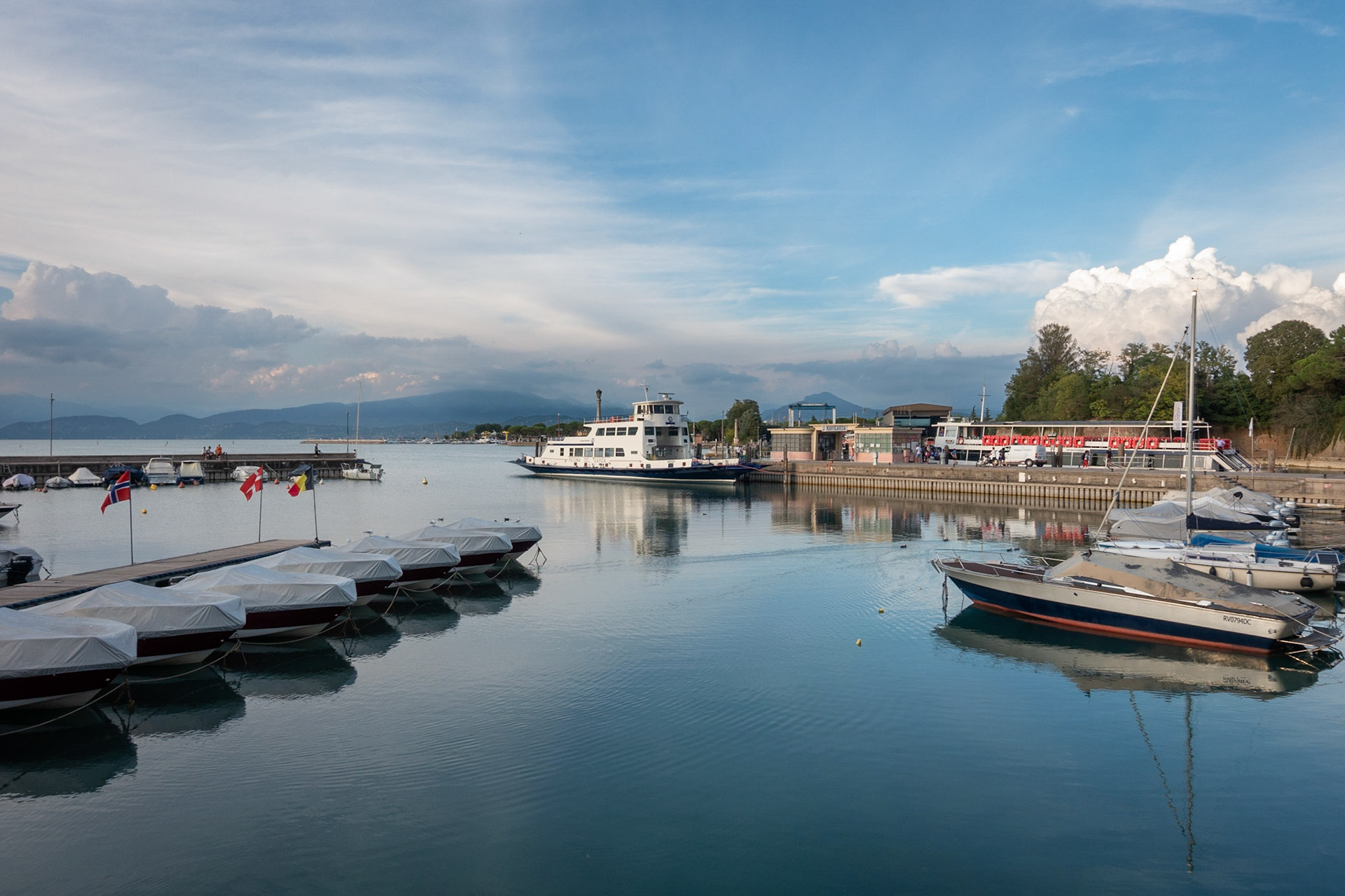 Peschiera on Lake Garda, Italy