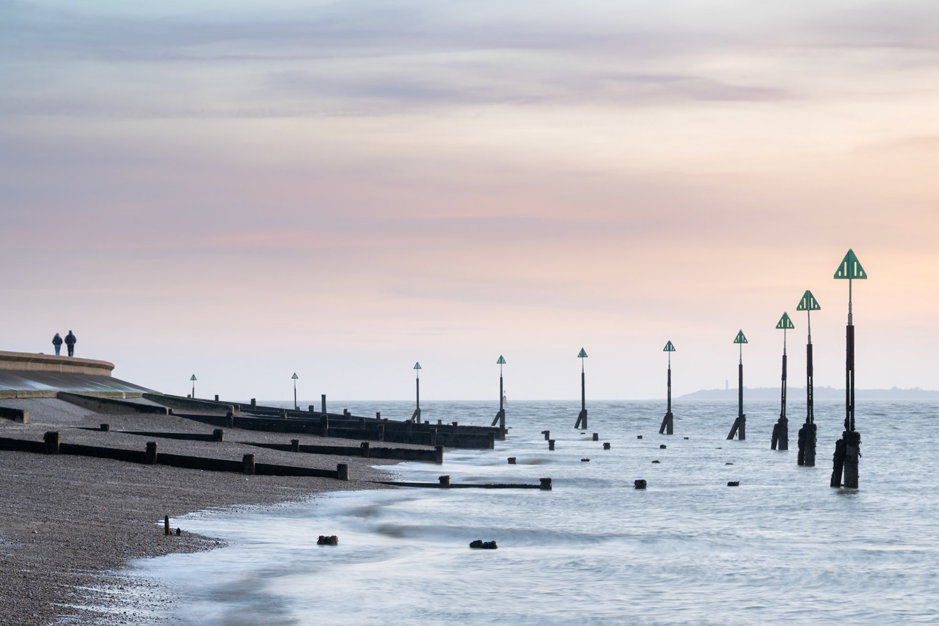 Groynes at Landguard