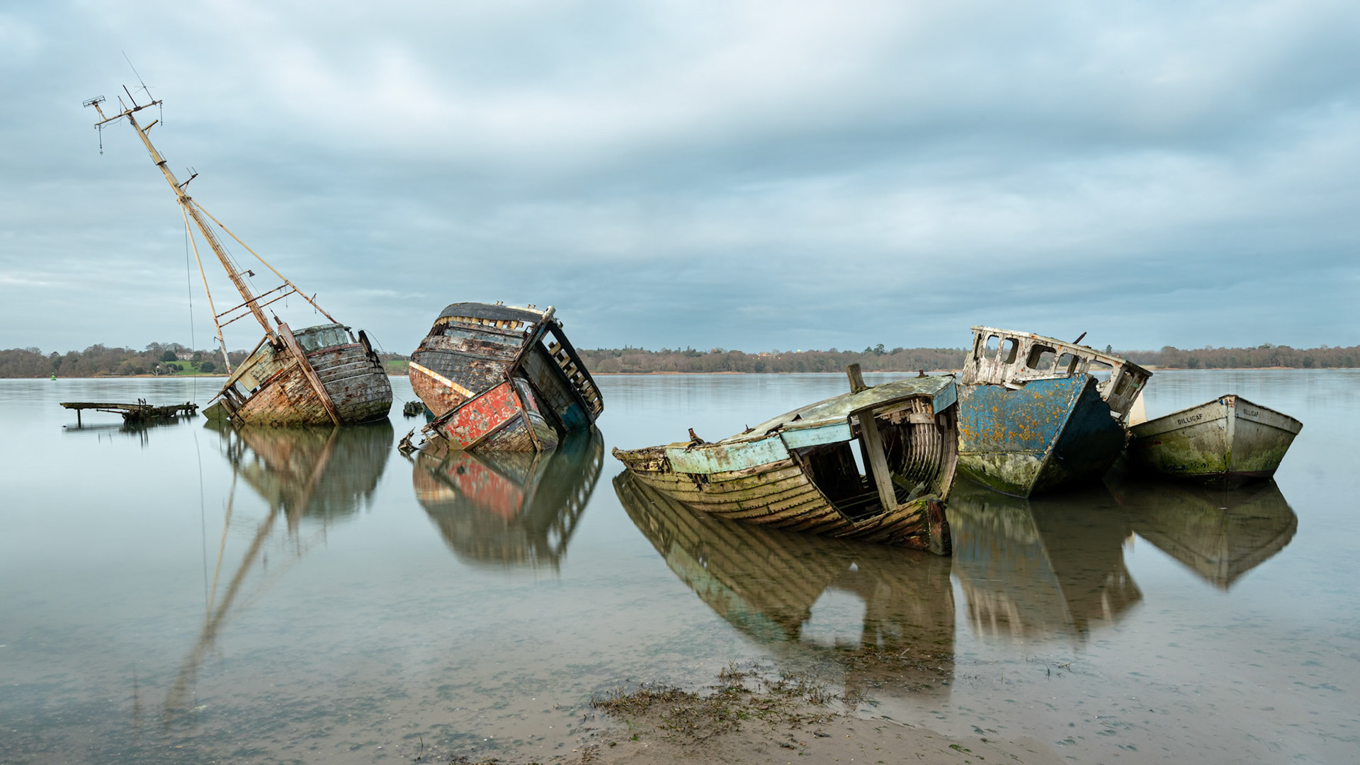 Boat graveyard, Pin Mill