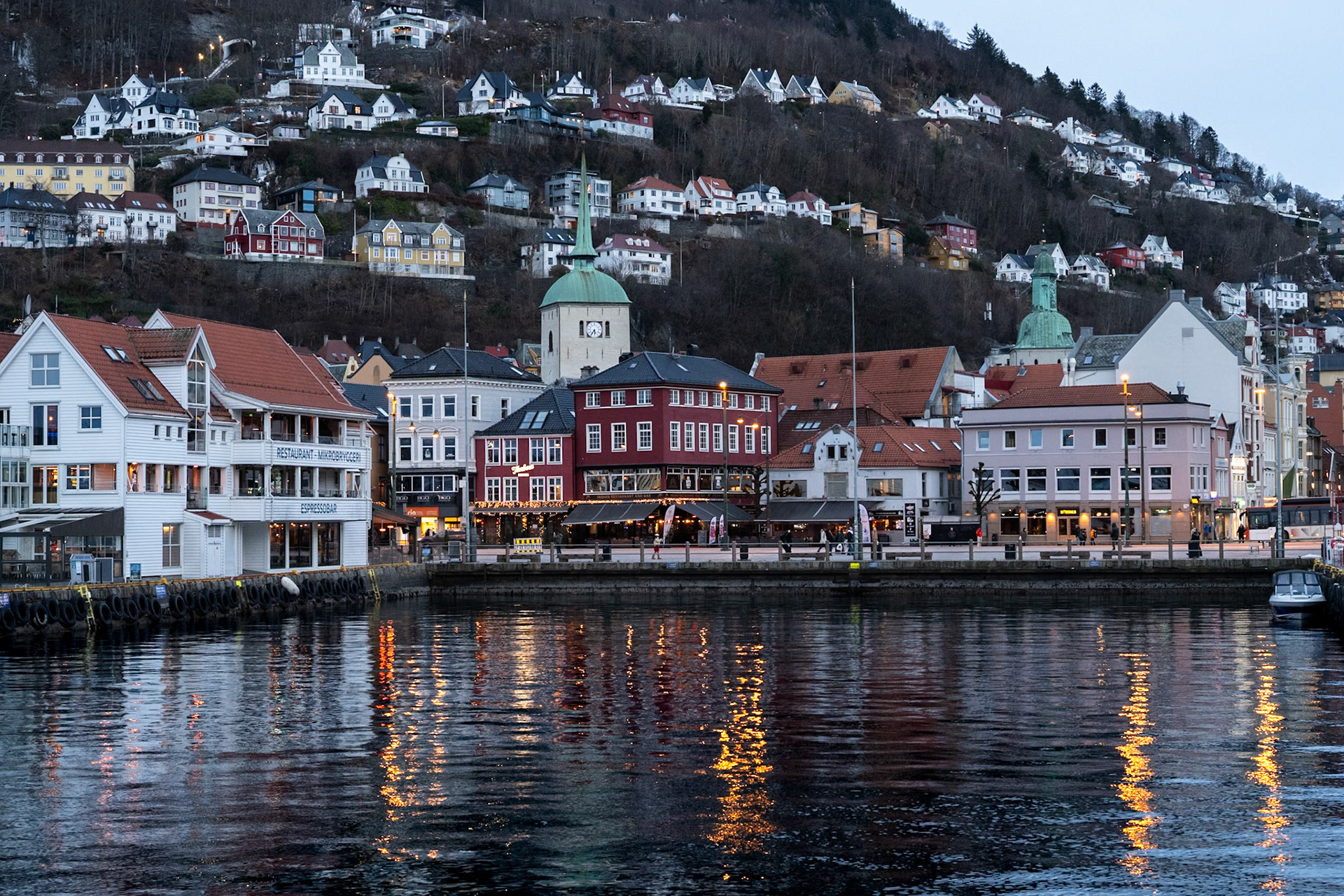Bergen town centre