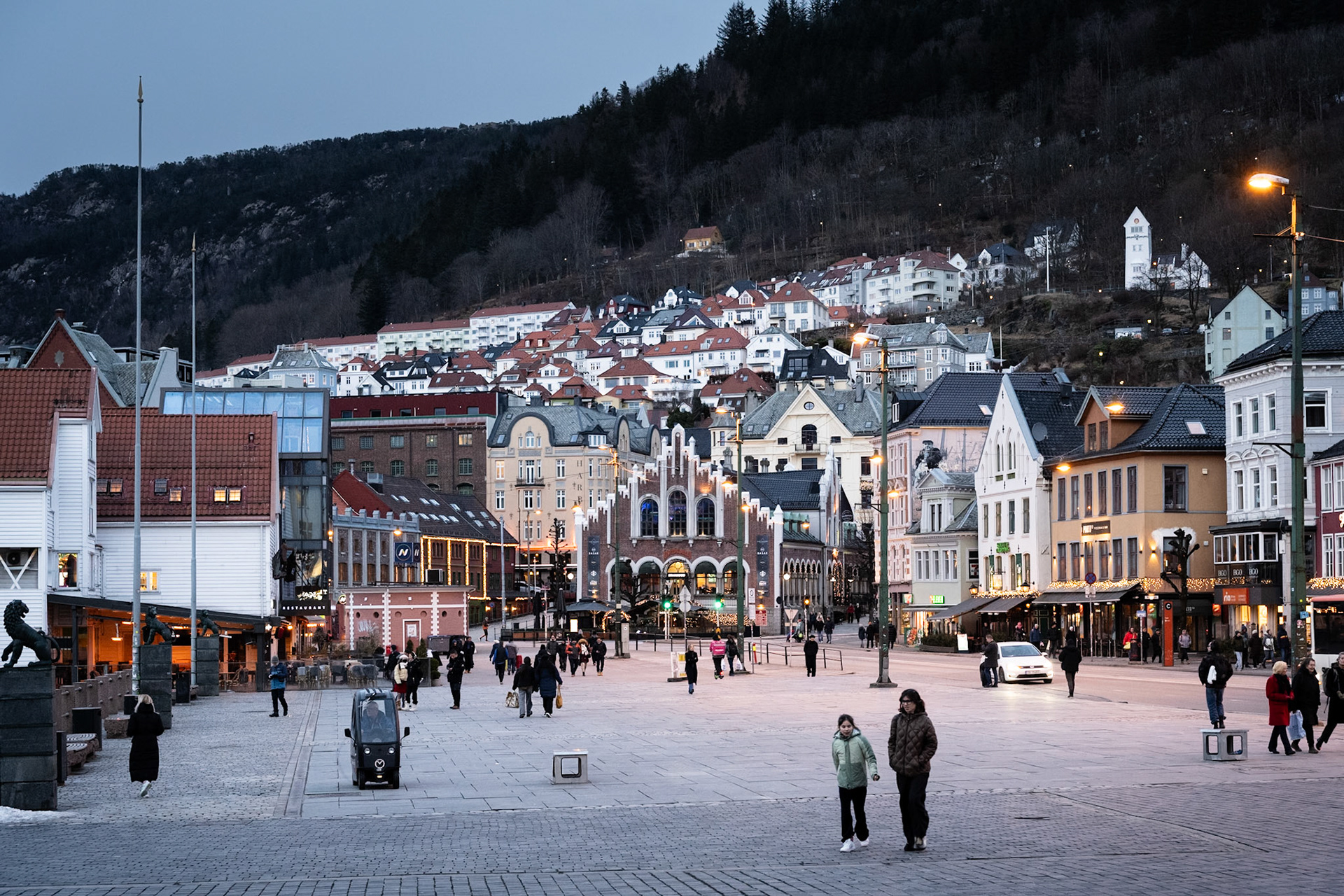 Bergen town square
