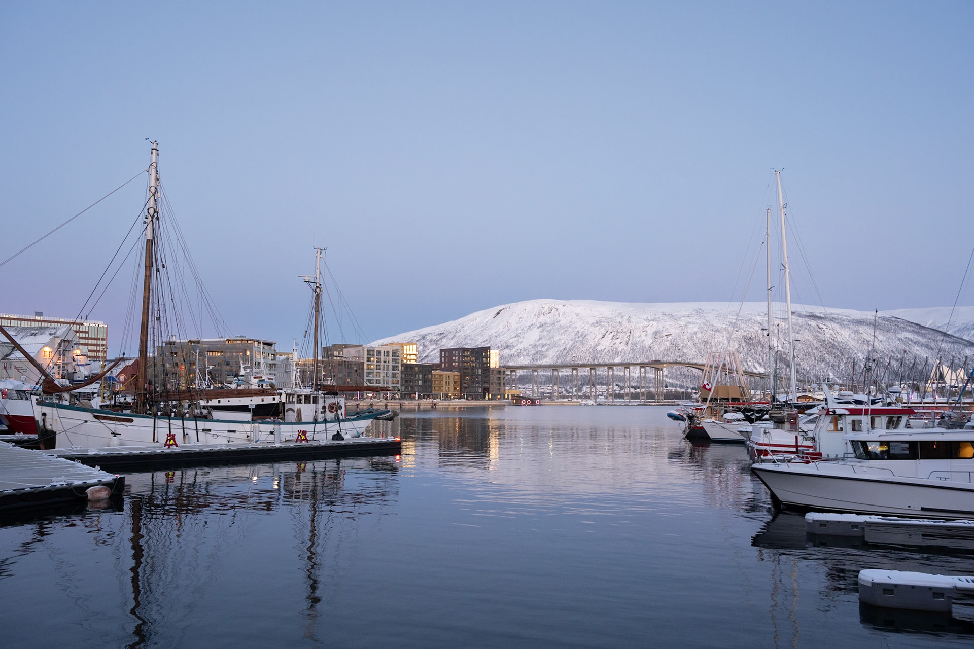 Blue hour in Tromsø