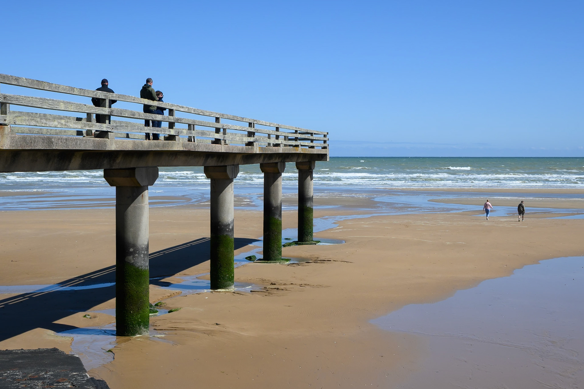 Pier at Vierville-sur-mer