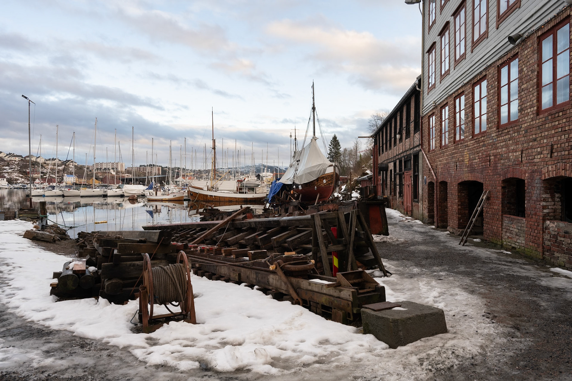 Boatyard at Kristiansund