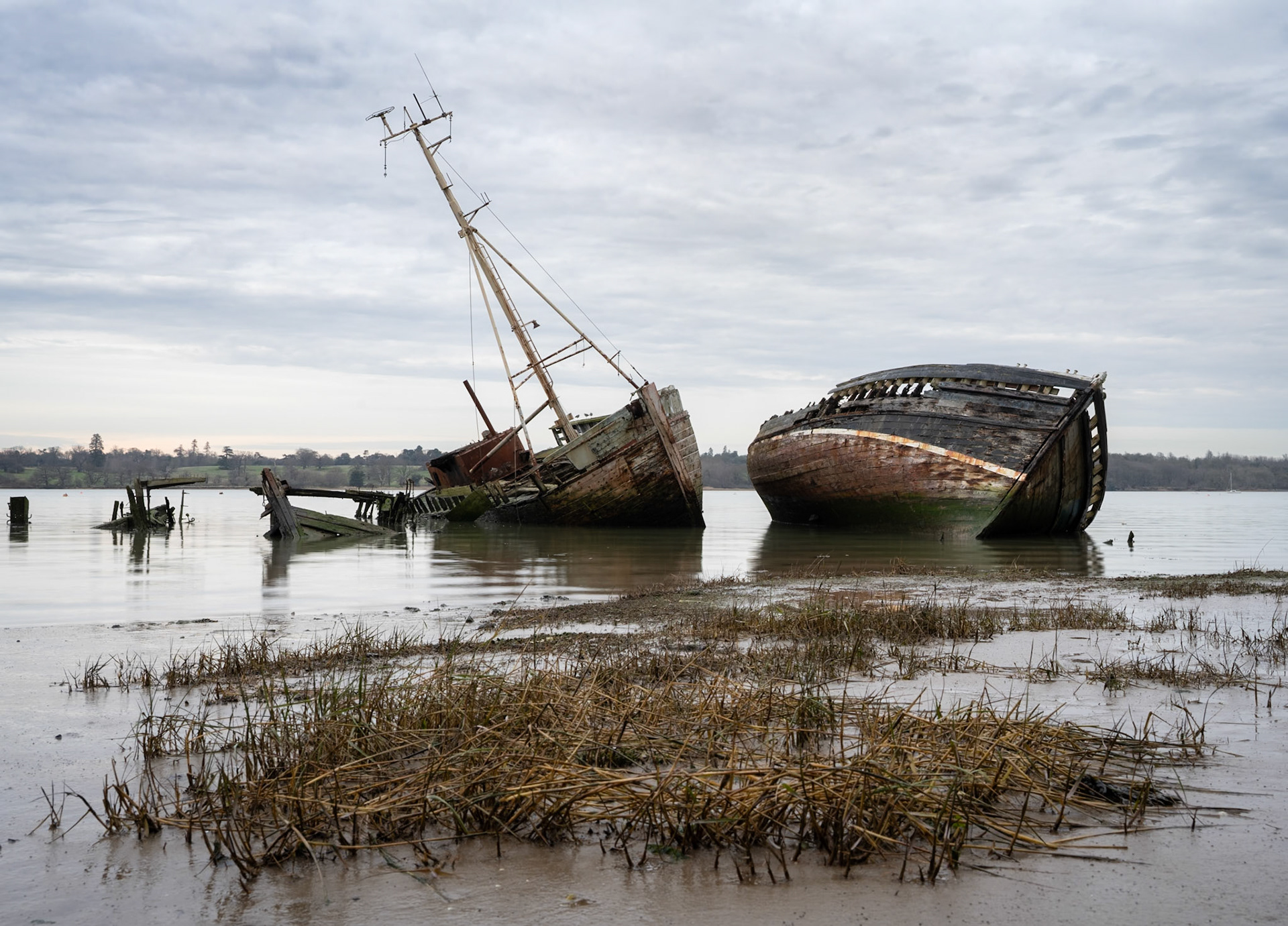 Boat Graveyard at Pin Mill