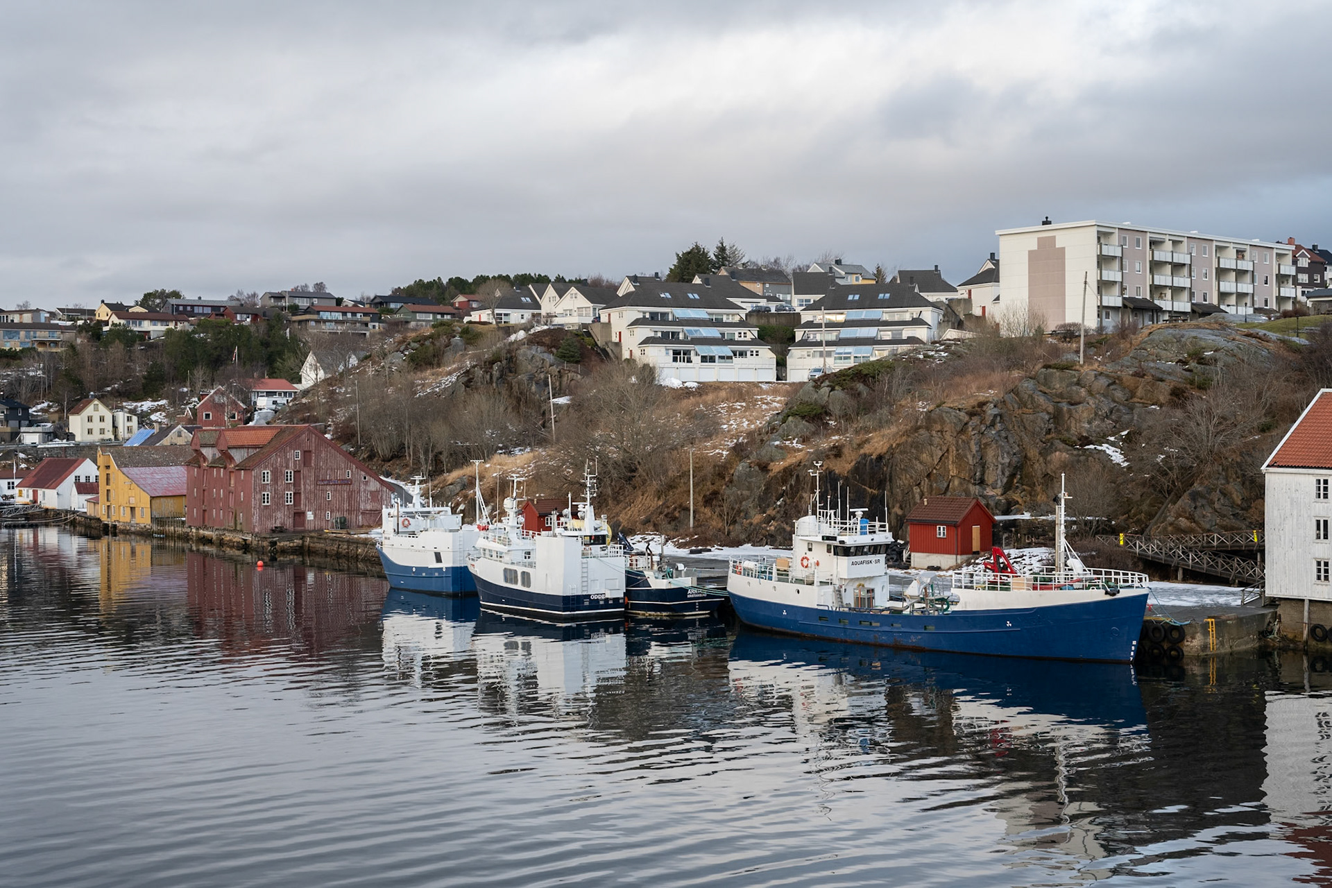 Along the fjord at Kristiansund