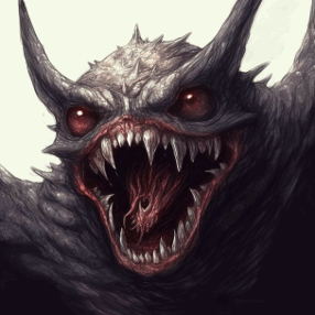 Midjourney Prompt: "Demonic Surprise" 157 layers
