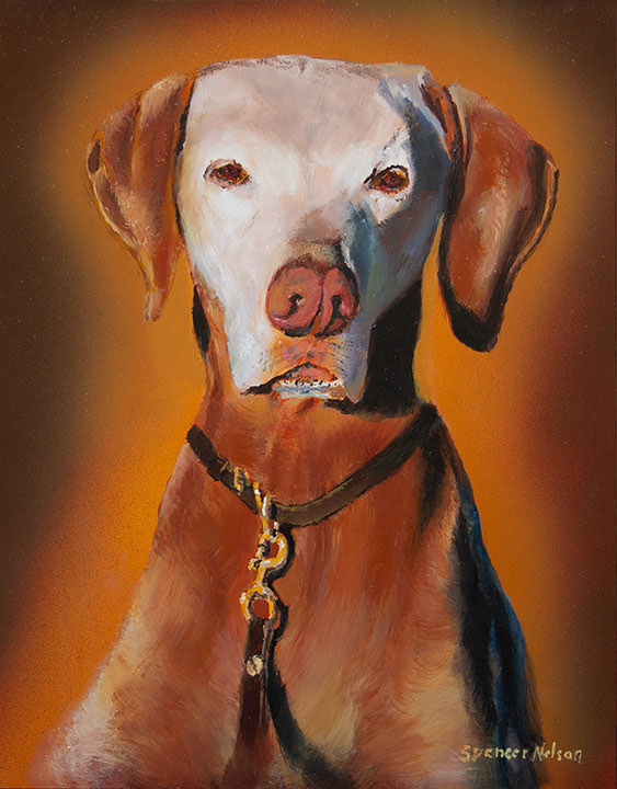"Cheeto" Oil on 11x14 panel