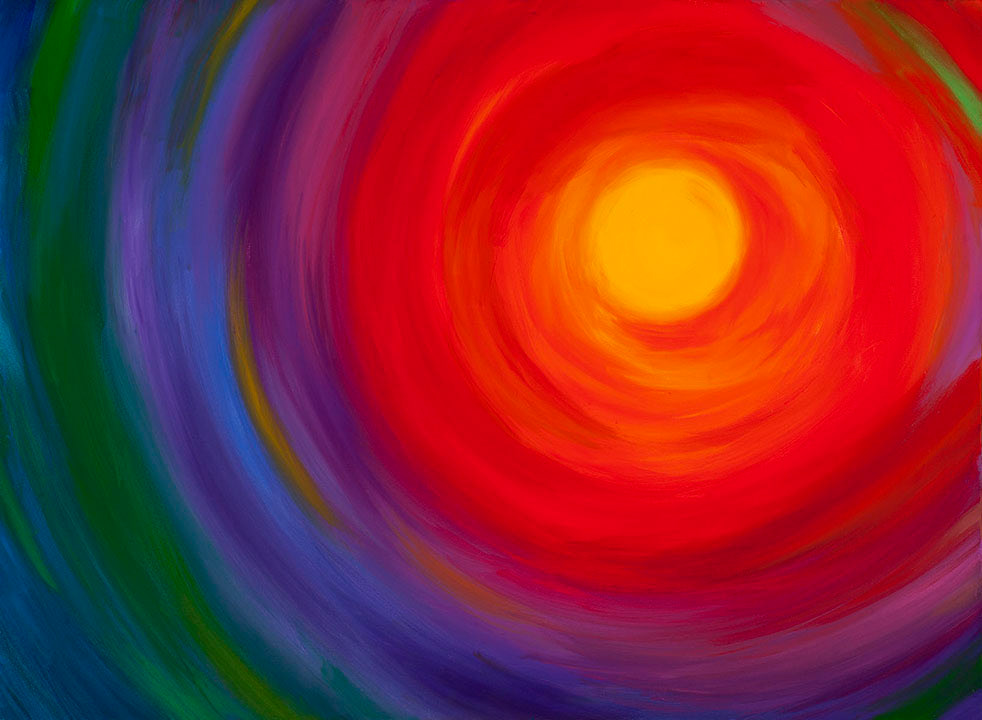 "Solar Ripples" Oil SOLD