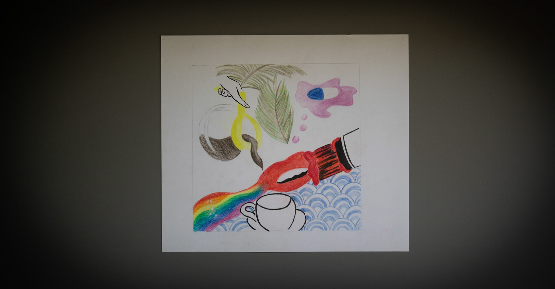 material used: coloured pencil