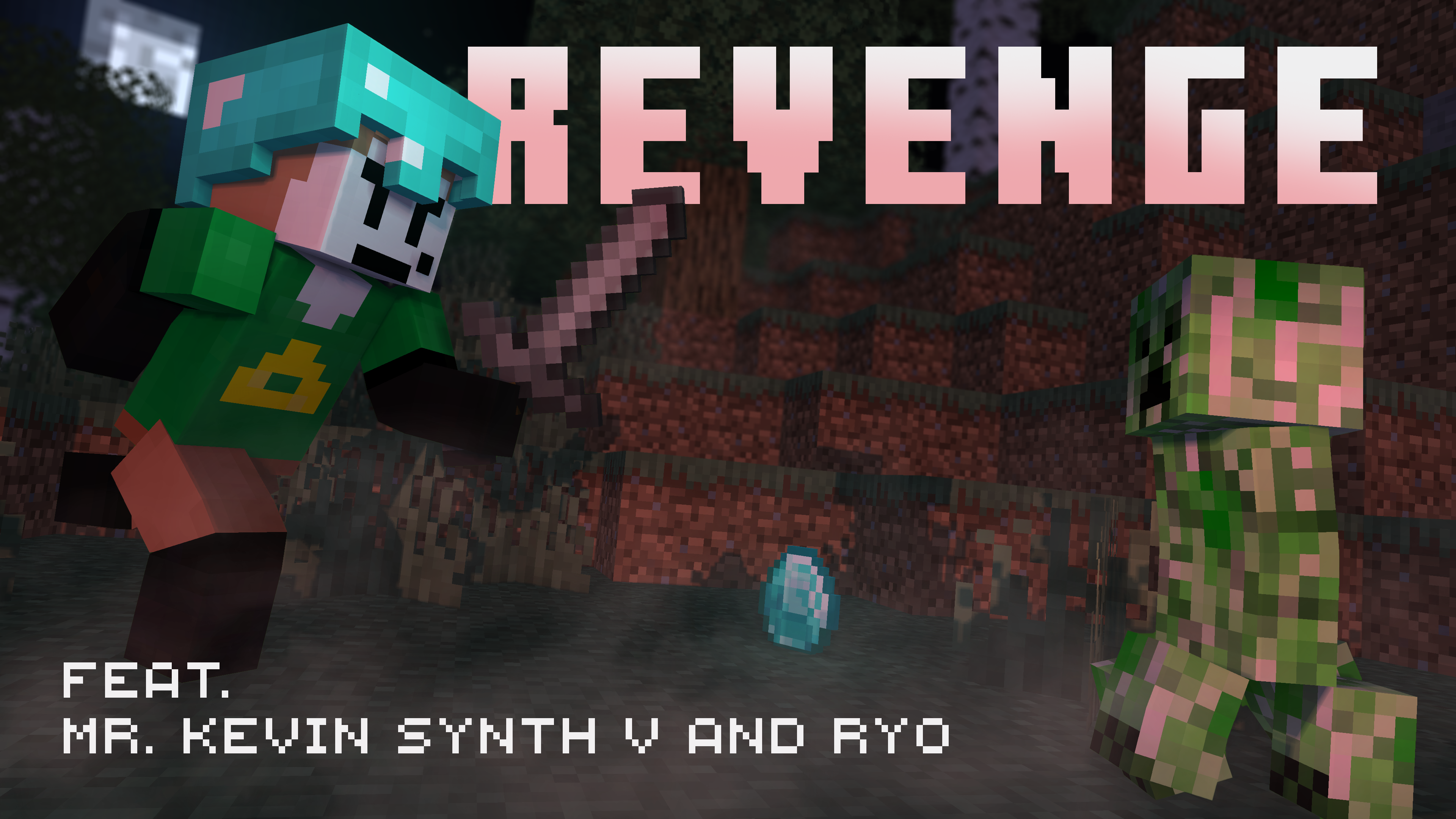"Revenge" - 2022, Blender and Adobe Photoshop