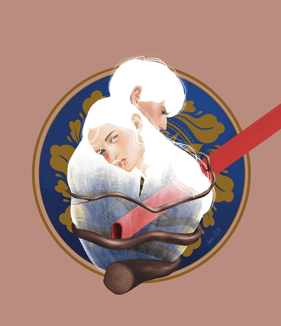 We Will All Be Gone, digital drawing, 2021