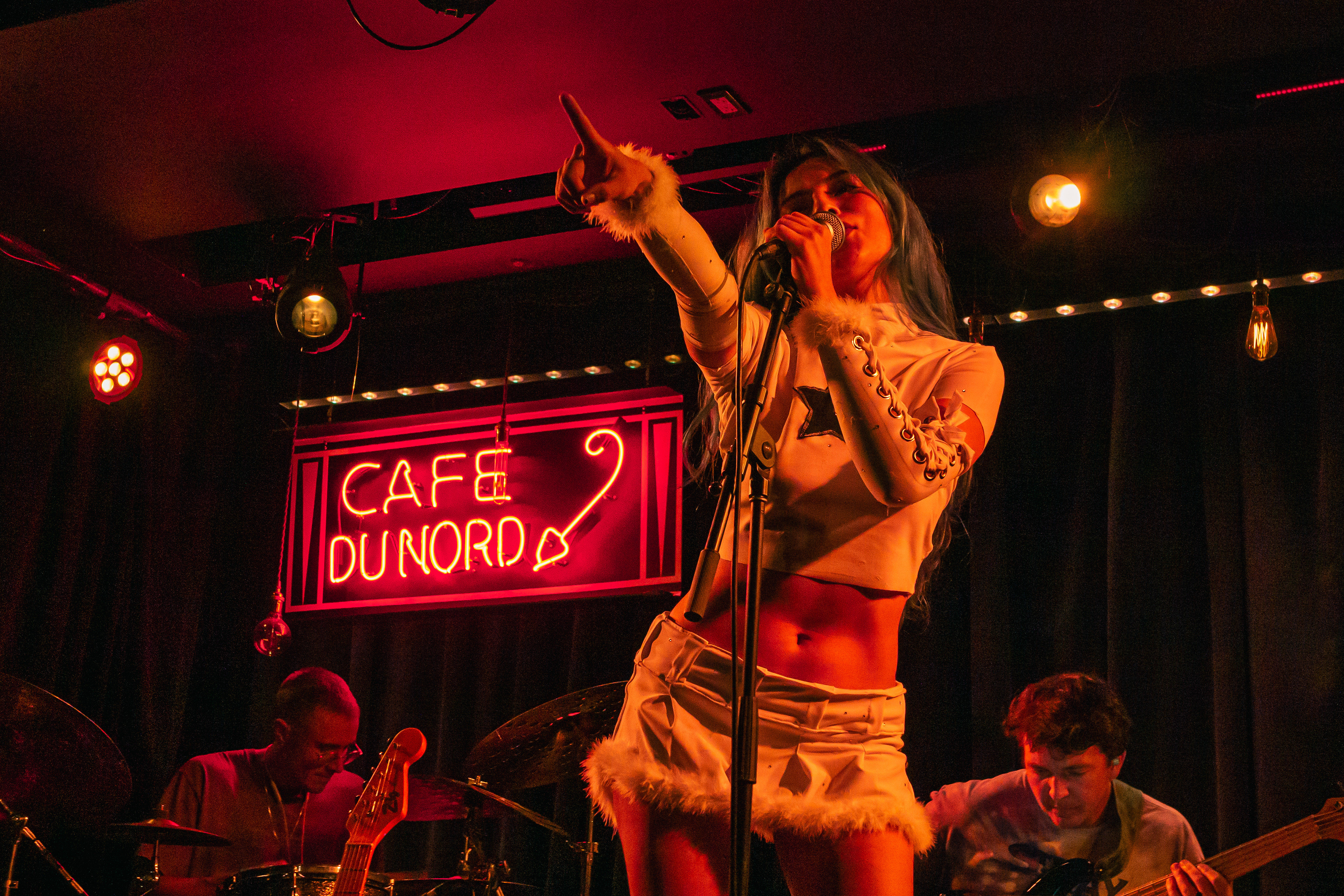 On November 20, 2024, Amanda Magana performed her EP "Art Therapy" at Cafe Du Nord in San Francisco. Photo by Klyde Java.
