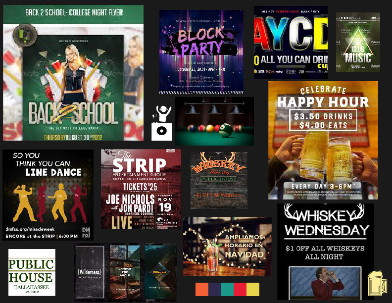 Public House MoodBoards
